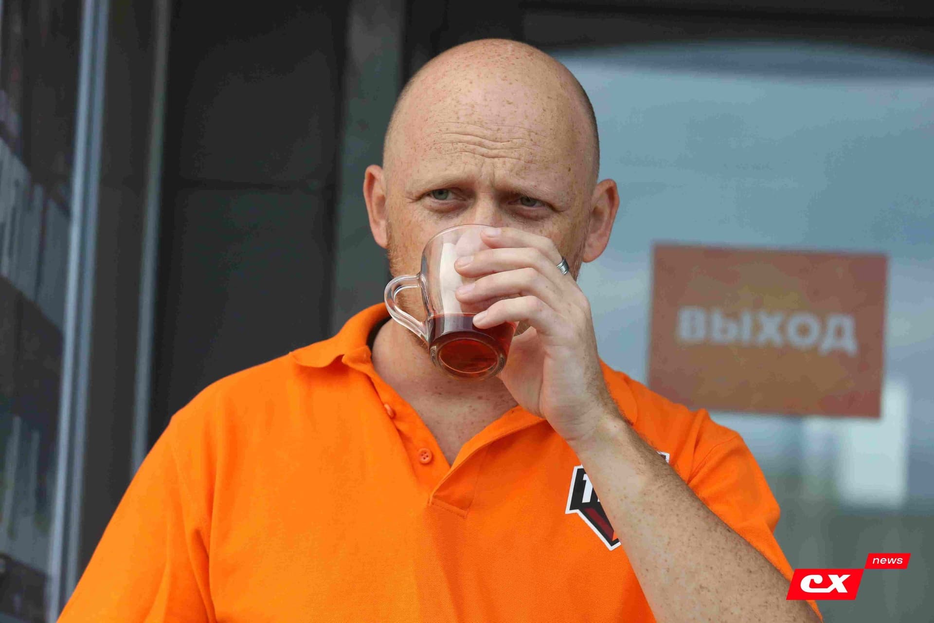 «Темп» 6:0 «Енисей-М». Третья лига. 15.08.2025. Владимир Мартынов («CX News») — кадр 3