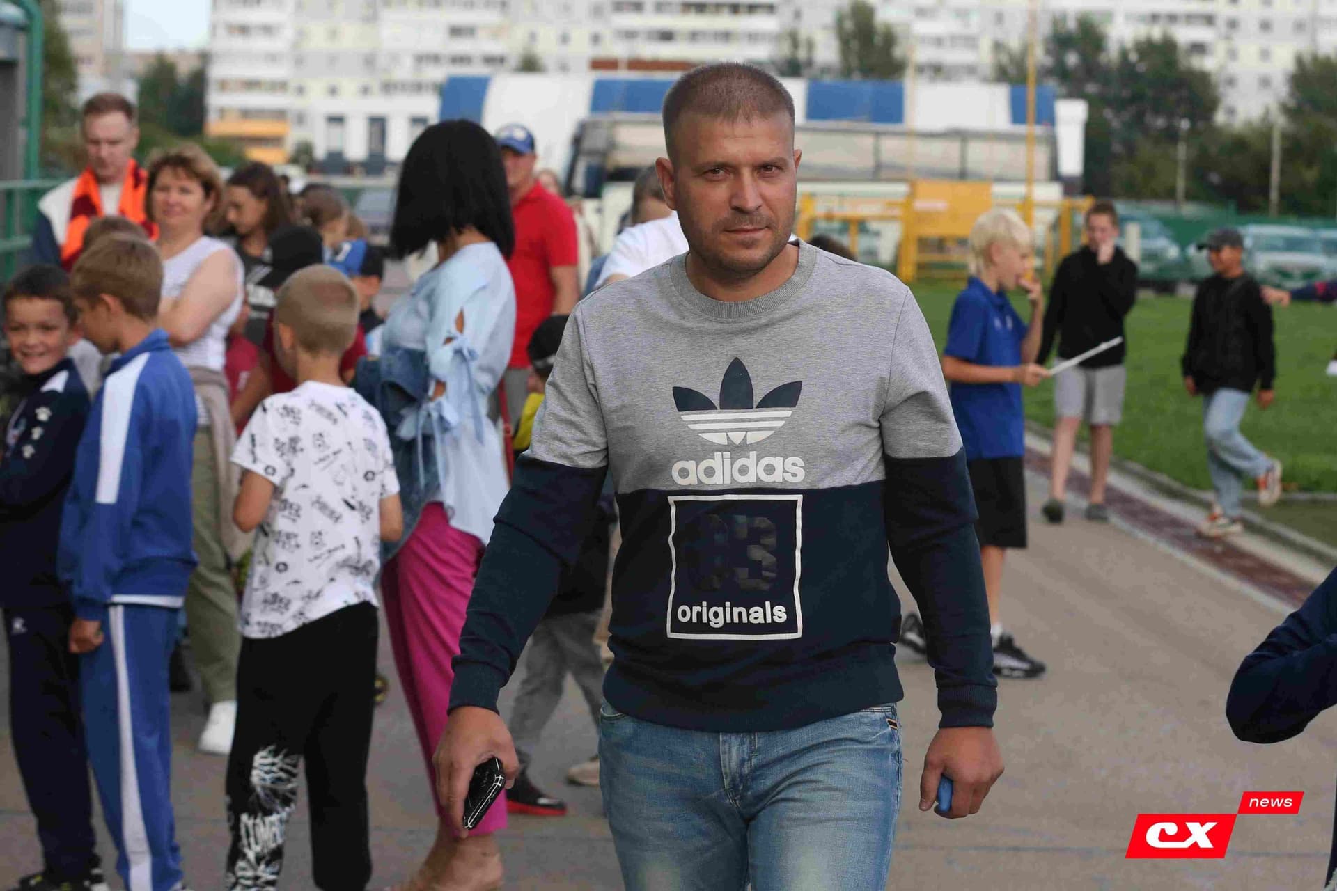 «Темп» 6:0 «Енисей-М». Третья лига. 15.08.2025. Владимир Мартынов («CX News») — кадр 47