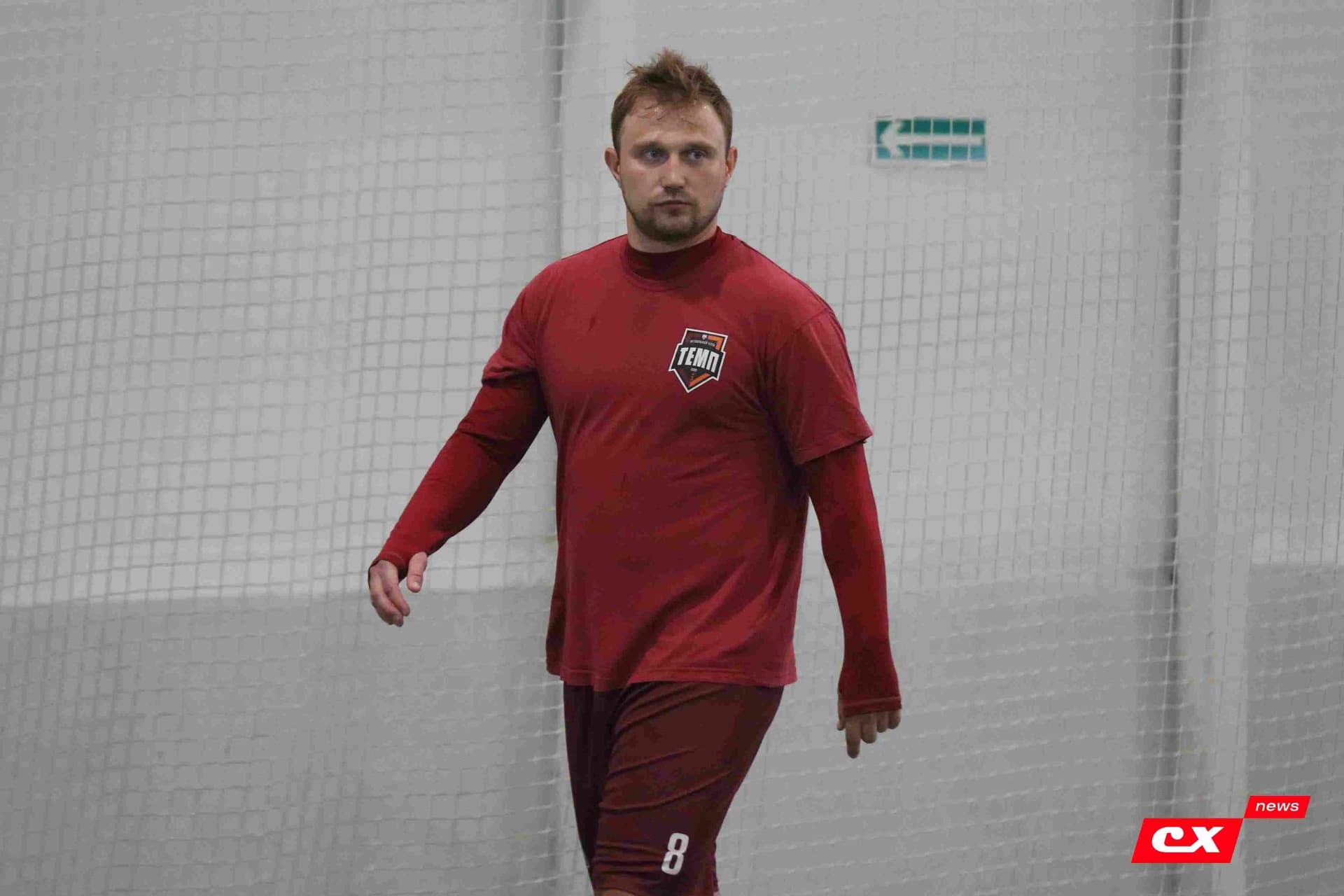 «Темп» 6:0 «Енисей-М». Третья лига. 15.08.2025. Владимир Мартынов («CX News») — кадр 65