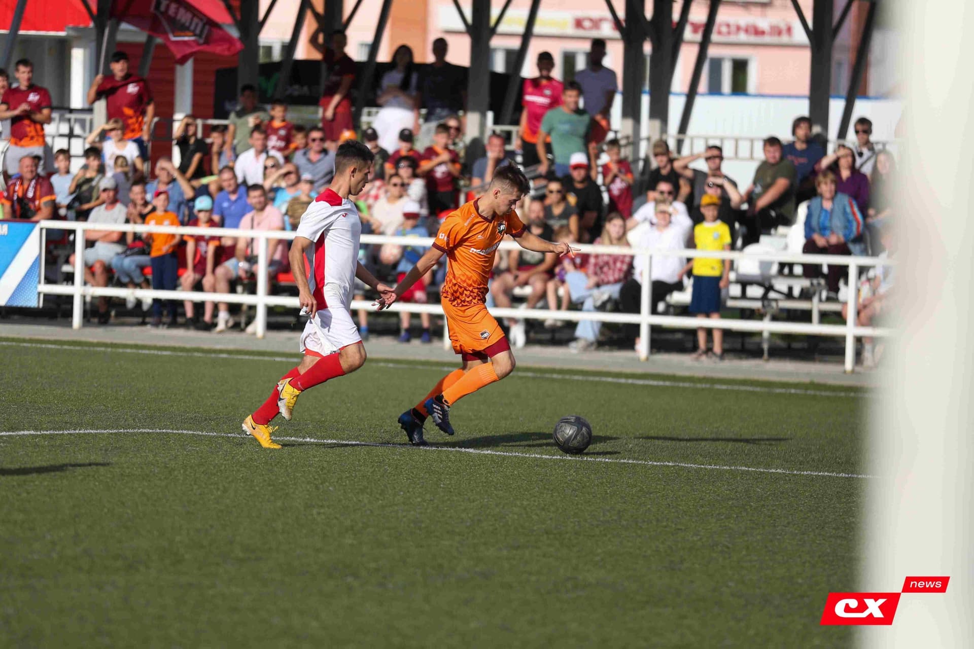 «Полимер» 2:0 «Темп». III дивизион. 06.08.2023. CX News — кадр 18