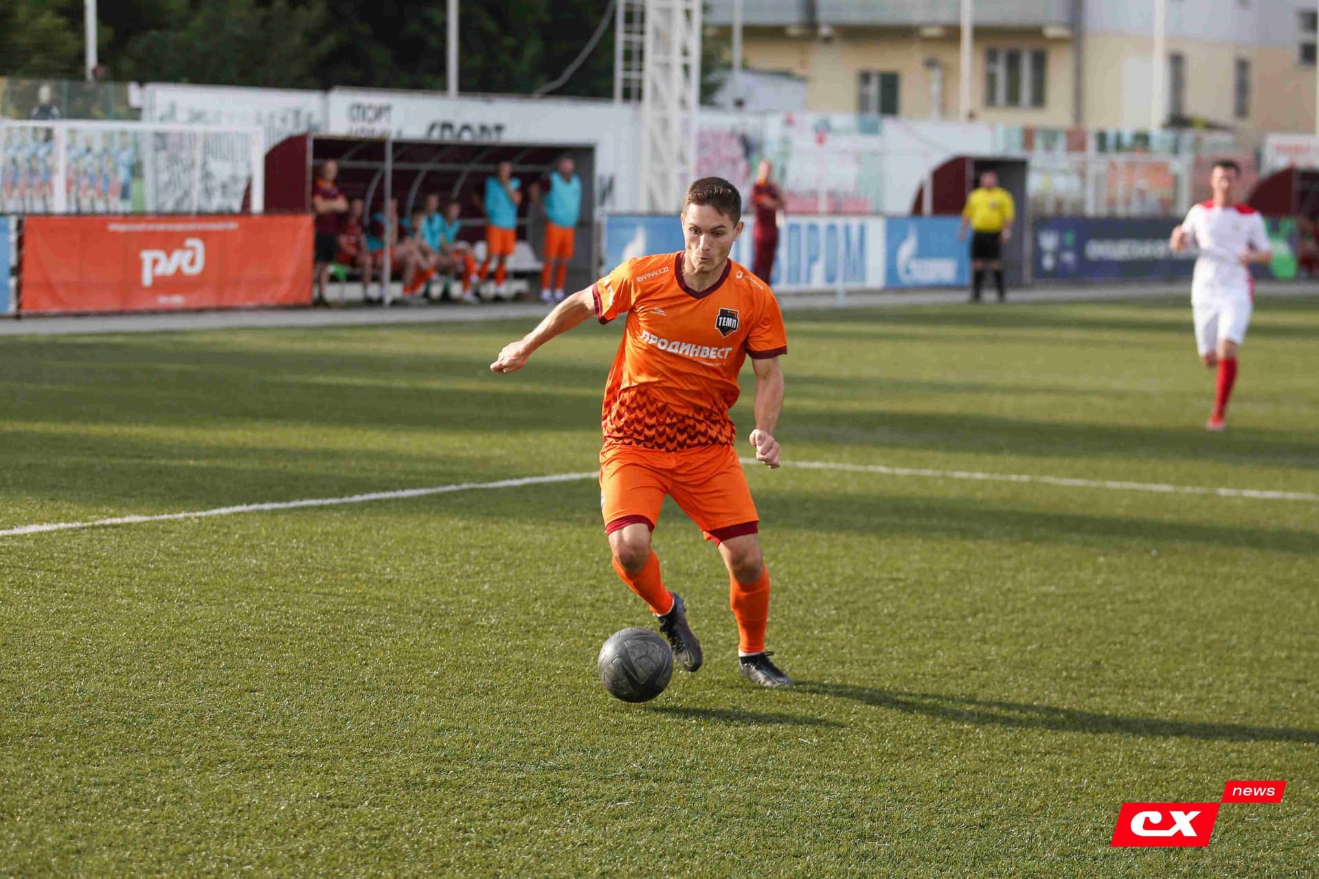«Полимер» 2:0 «Темп». III дивизион. 06.08.2023. CX News — кадр 19