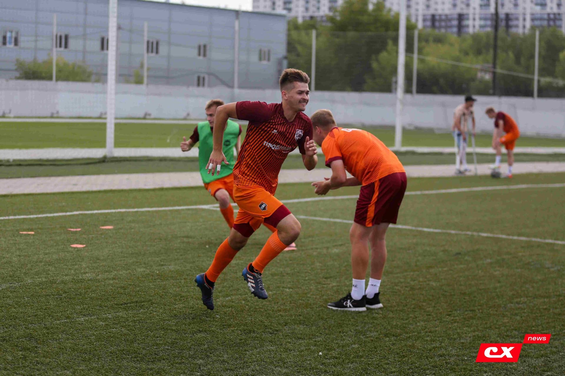 «Полимер» 2:0 «Темп». III дивизион. 06.08.2023. CX News — кадр 6