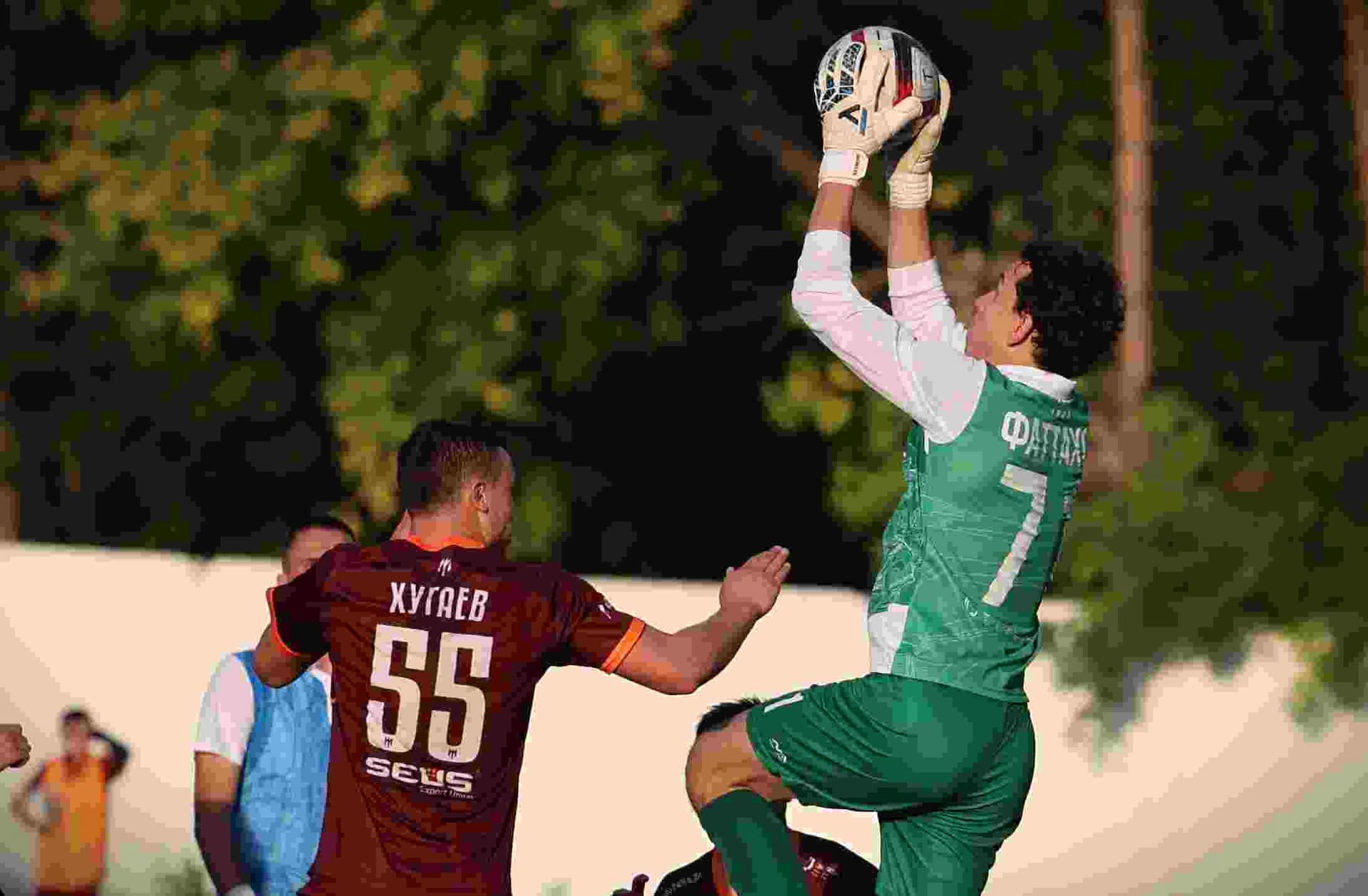 «Темп» 0:1 «Знамя Труда». FONBET Кубок России. 10.09.2025. СМИ: Владимир Мартынов («CX News»), Александр Чёрный («Алтайский спорт»), Виталий Барабаш (Сетевое издание "Толк"), Андрей Каспришин («Алтайская правда») — кадр 467