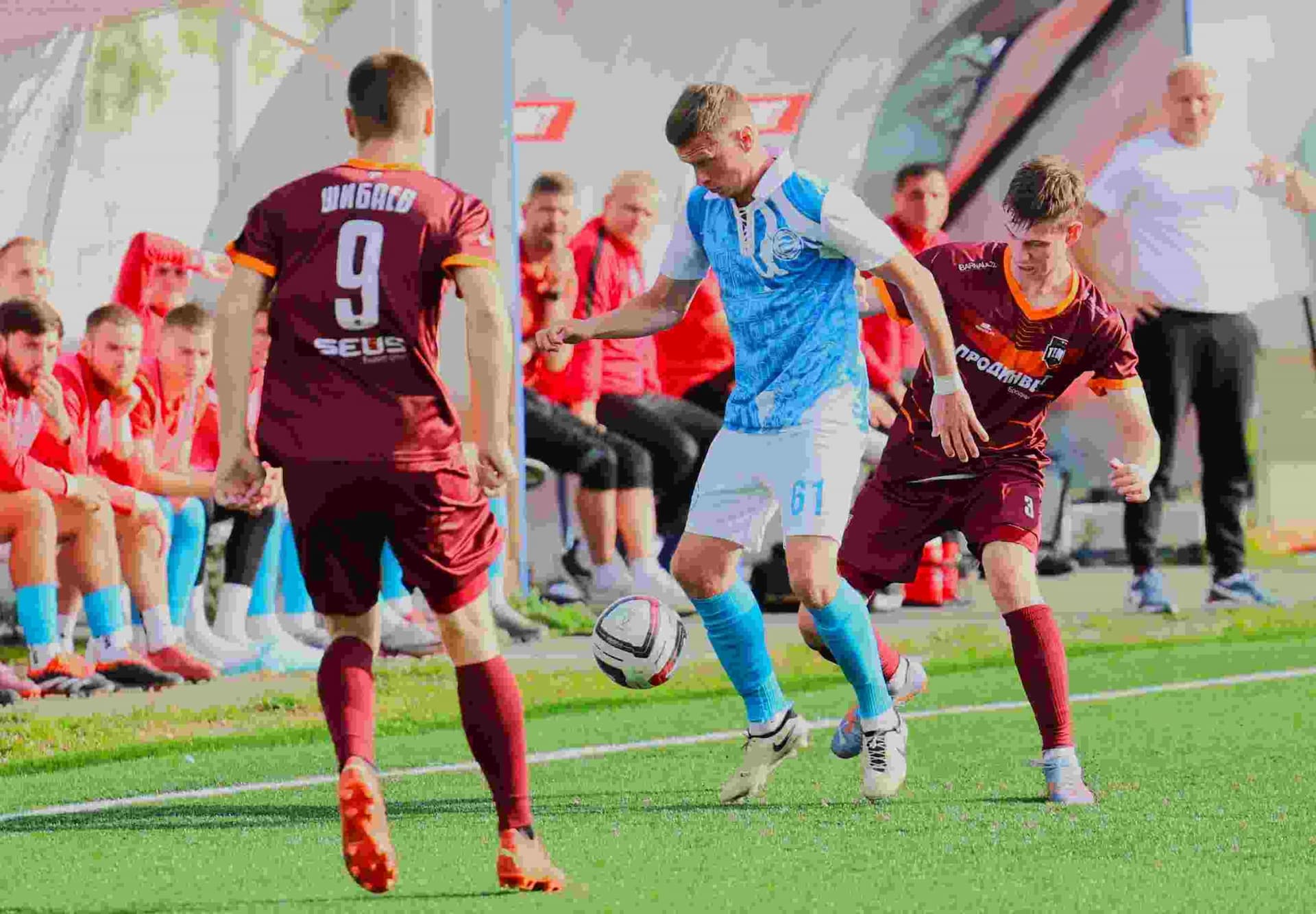 «Темп» 0:1 «Знамя Труда». FONBET Кубок России. 10.09.2025. СМИ: Владимир Мартынов («CX News»), Александр Чёрный («Алтайский спорт»), Виталий Барабаш (Сетевое издание "Толк"), Андрей Каспришин («Алтайская правда») — кадр 438