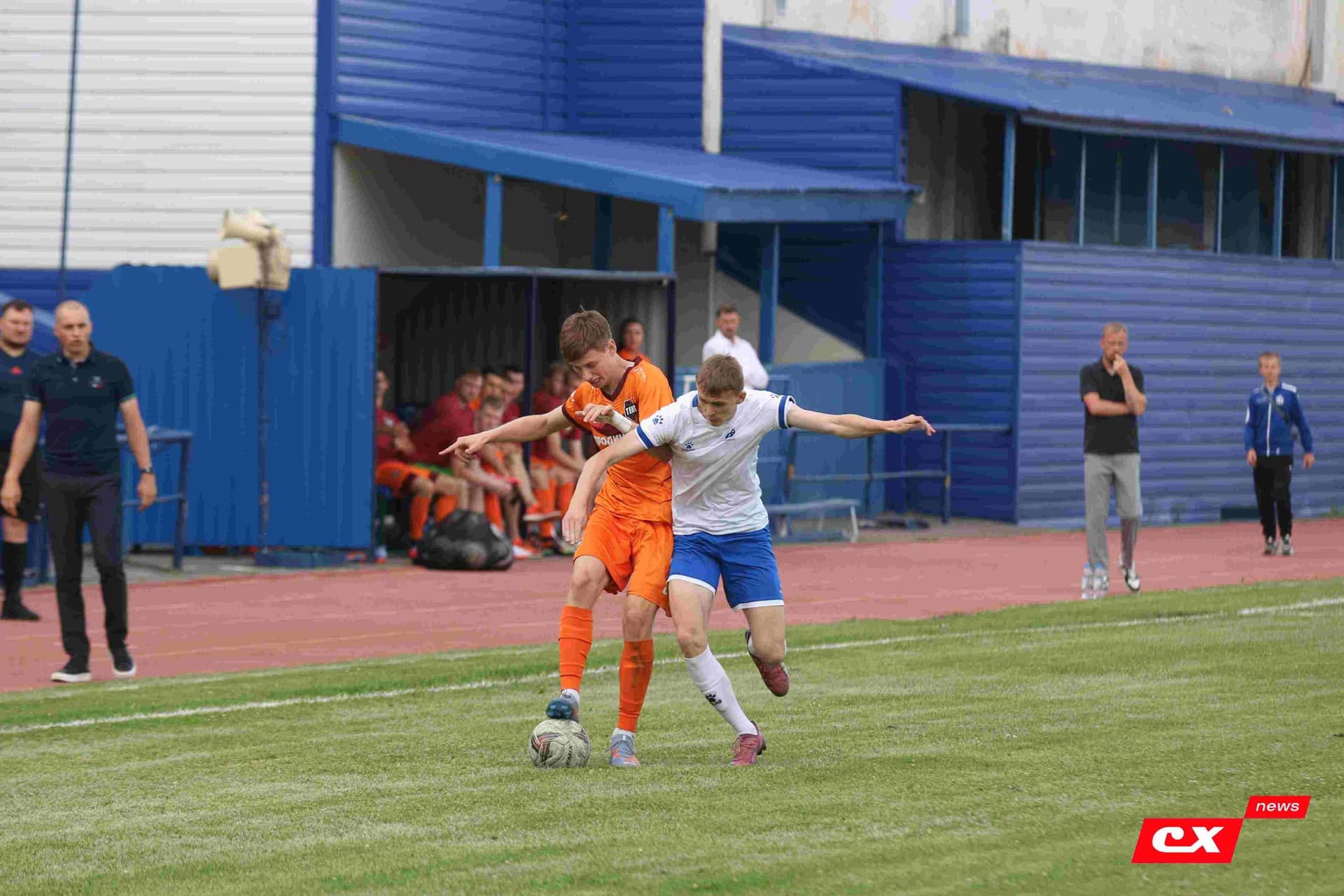 «Динамо-Барнаул-М» 1:3 «Темп». Кубок Сибири. 27.06.2025. Владимир Мартынов («CX News») — кадр 100