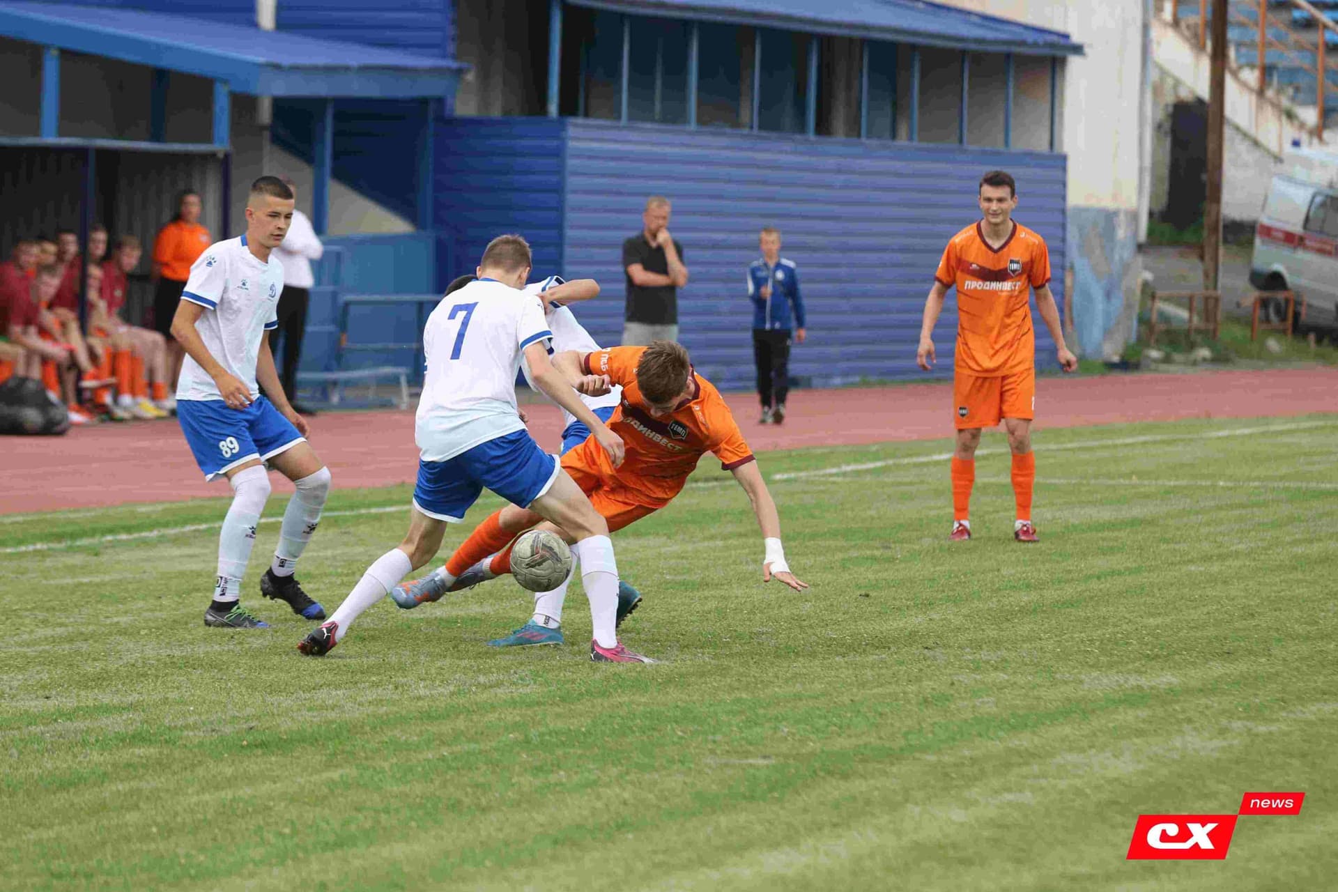 «Динамо-Барнаул-М» 1:3 «Темп». Кубок Сибири. 27.06.2025. Владимир Мартынов («CX News») — кадр 101
