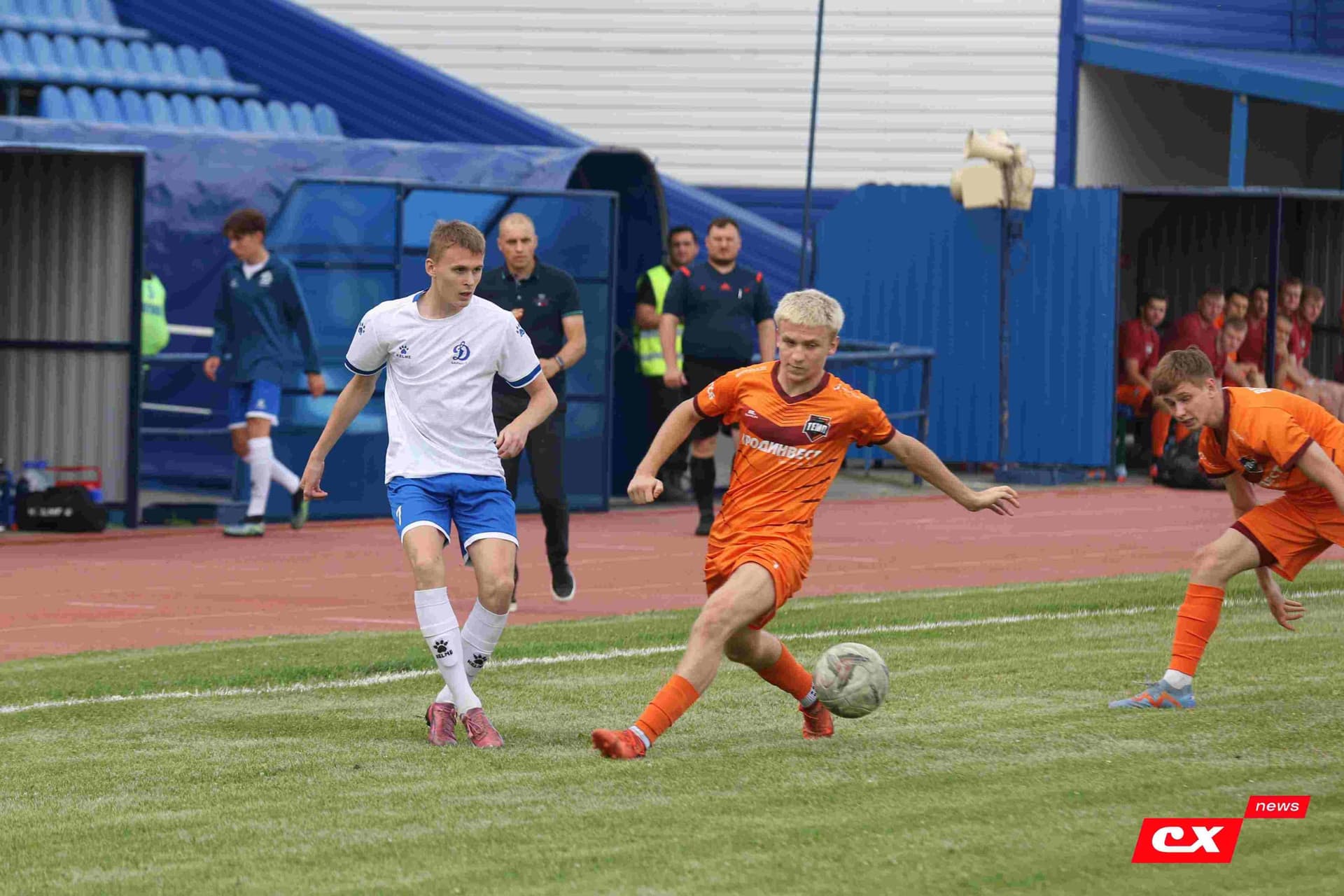 «Динамо-Барнаул-М» 1:3 «Темп». Кубок Сибири. 27.06.2025. Владимир Мартынов («CX News») — кадр 102