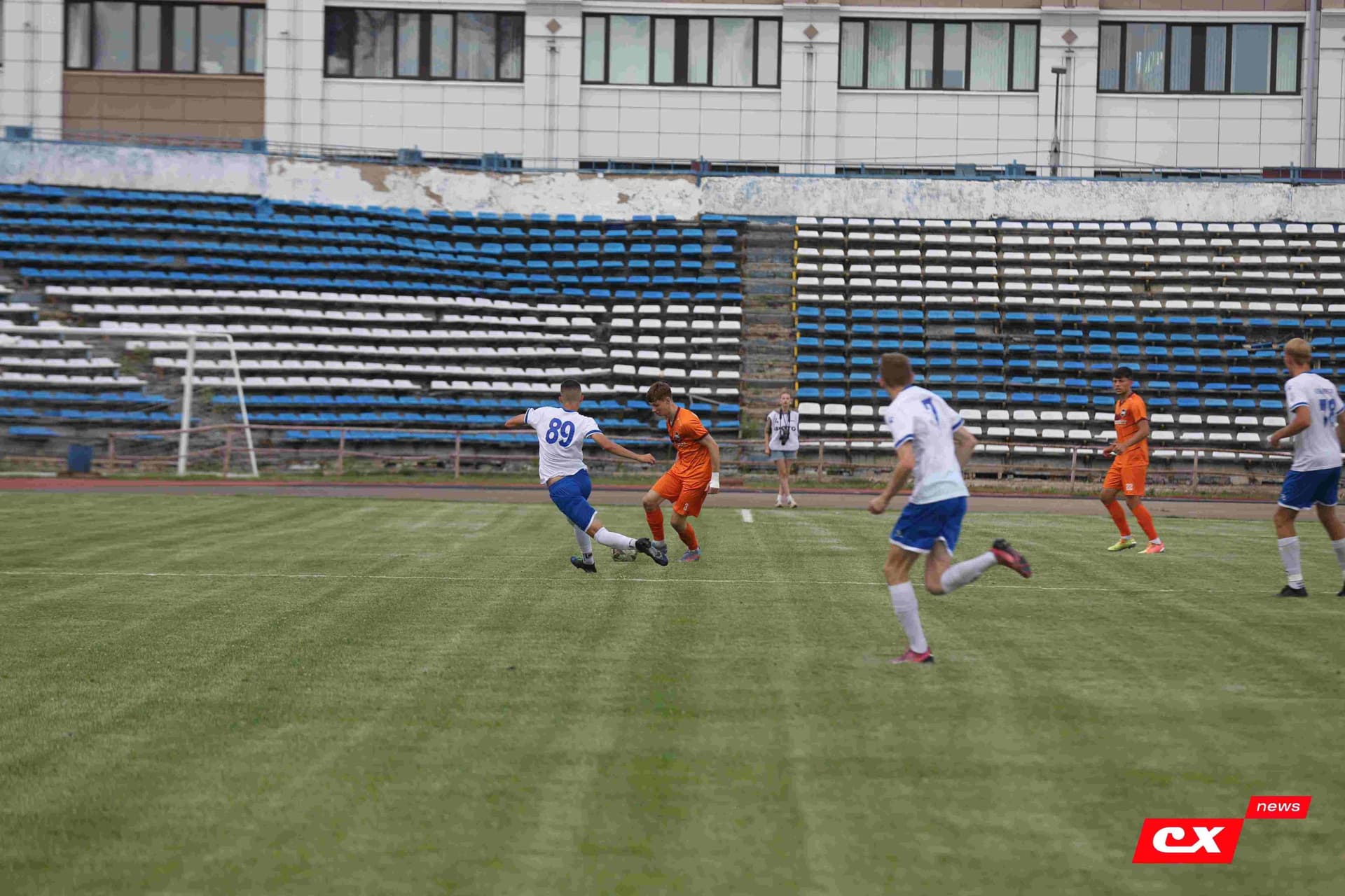 «Динамо-Барнаул-М» 1:3 «Темп». Кубок Сибири. 27.06.2025. Владимир Мартынов («CX News») — кадр 104