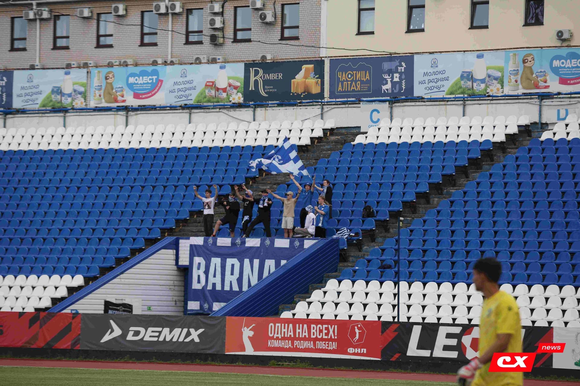 «Динамо-Барнаул-М» 1:3 «Темп». Кубок Сибири. 27.06.2025. Владимир Мартынов («CX News») — кадр 109