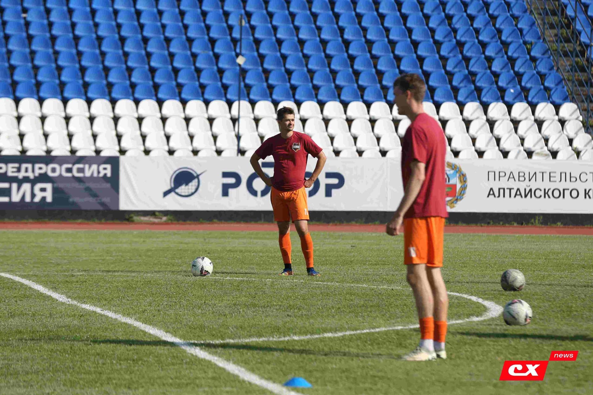 «Динамо-Барнаул-М» 1:3 «Темп». Кубок Сибири. 27.06.2025. Владимир Мартынов («CX News») — кадр 11