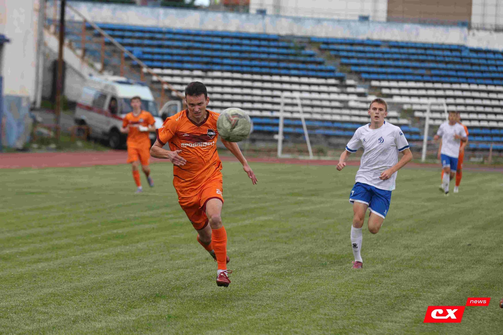«Динамо-Барнаул-М» 1:3 «Темп». Кубок Сибири. 27.06.2025. Владимир Мартынов («CX News») — кадр 110