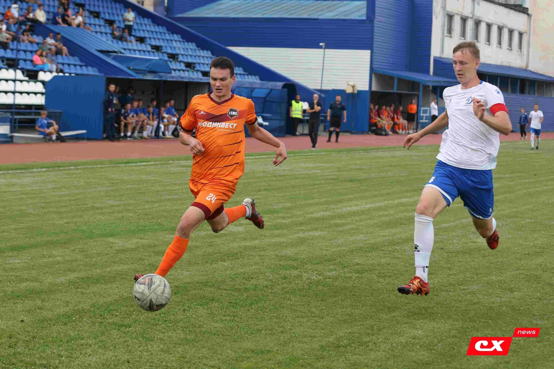 «Динамо-Барнаул-М» 1:3 «Темп». Кубок Сибири. 27.06.2025. Владимир Мартынов («CX News») — кадр 112