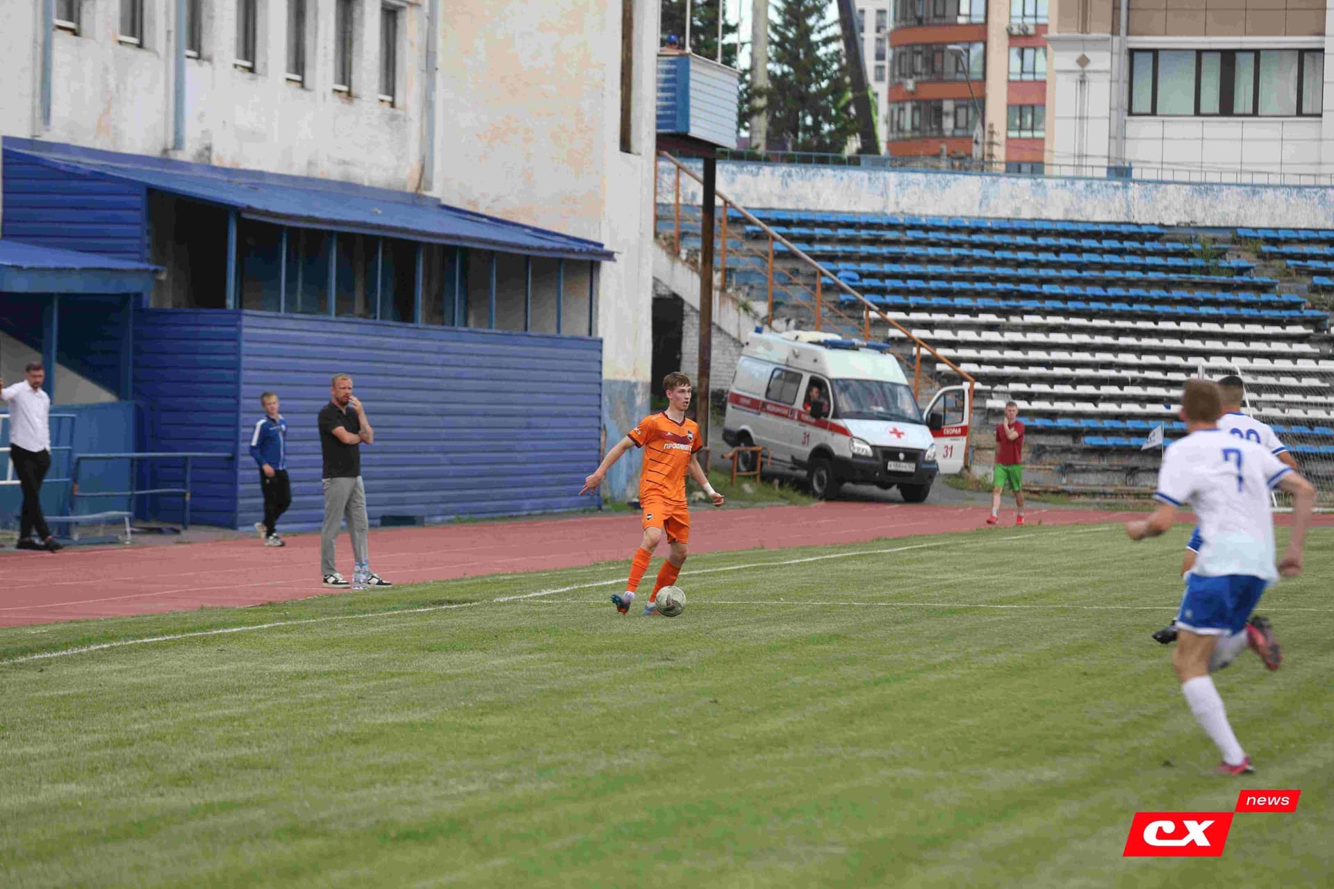 «Динамо-Барнаул-М» 1:3 «Темп». Кубок Сибири. 27.06.2025. Владимир Мартынов («CX News») — кадр 131