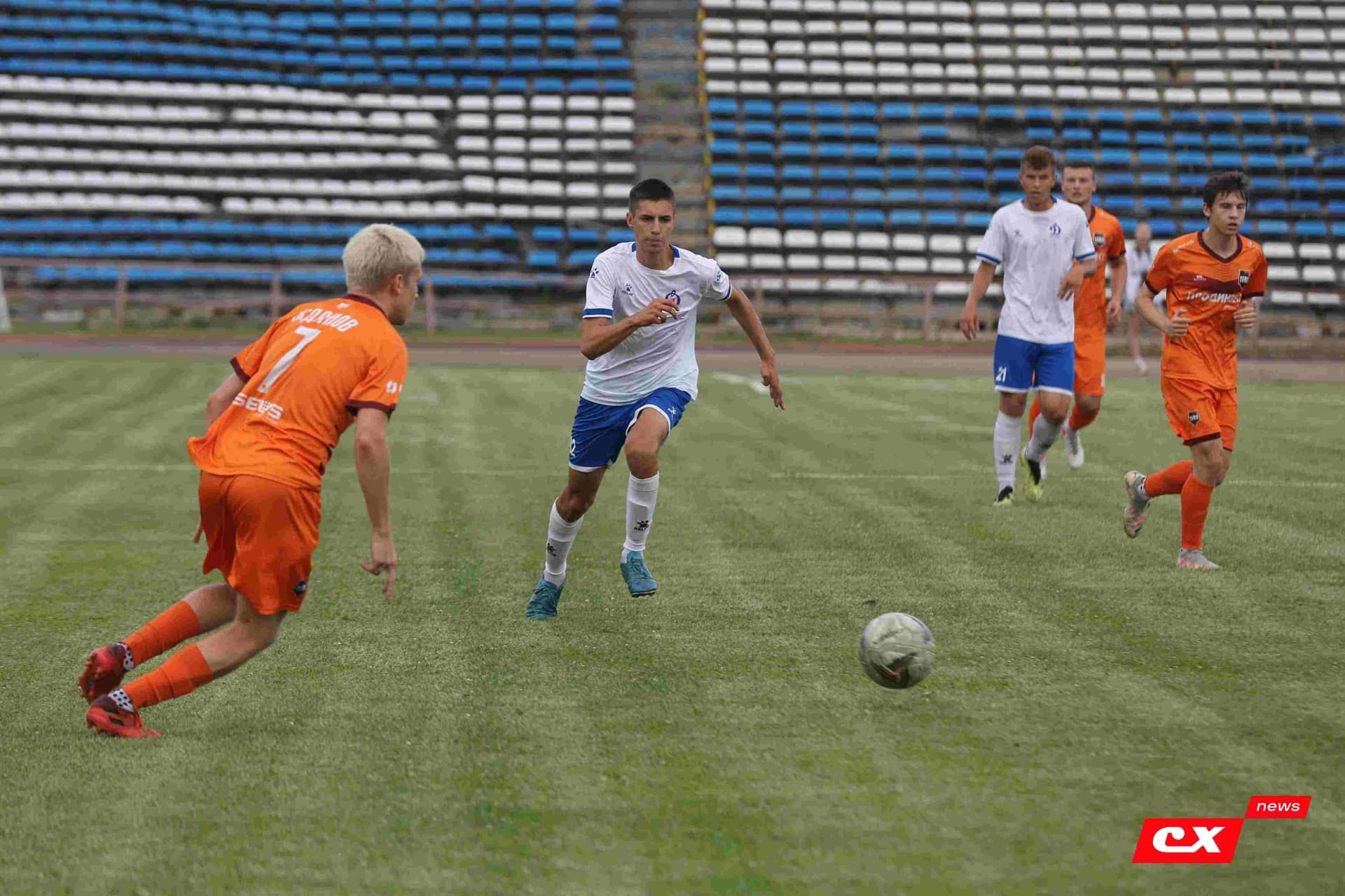«Динамо-Барнаул-М» 1:3 «Темп». Кубок Сибири. 27.06.2025. Владимир Мартынов («CX News») — кадр 133
