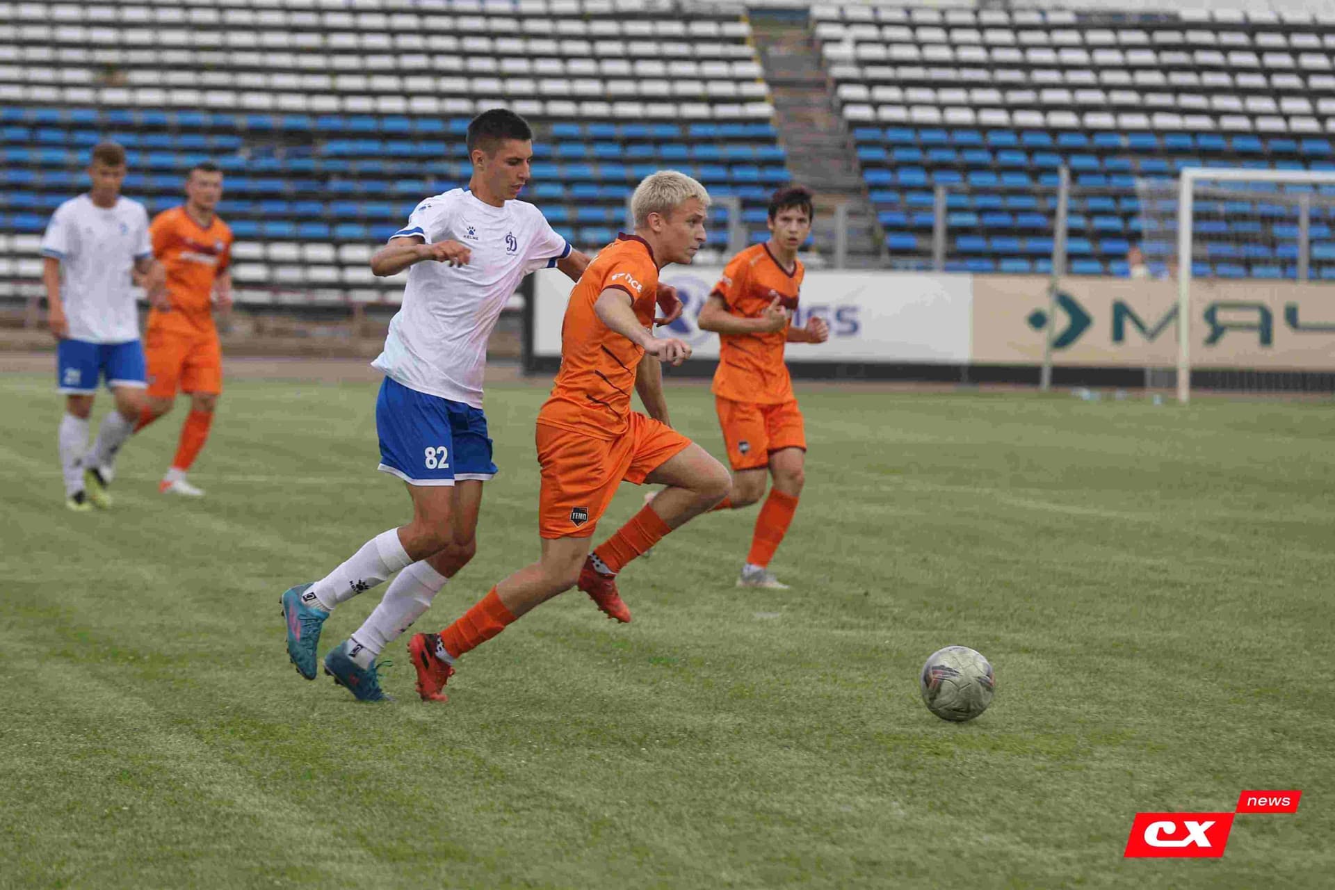 «Динамо-Барнаул-М» 1:3 «Темп». Кубок Сибири. 27.06.2025. Владимир Мартынов («CX News») — кадр 134