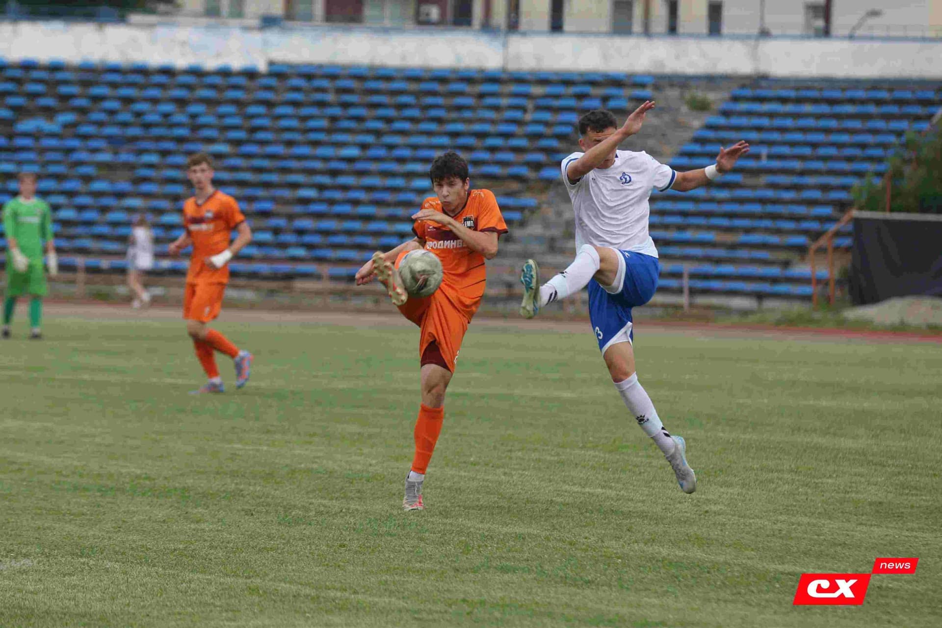 «Динамо-Барнаул-М» 1:3 «Темп». Кубок Сибири. 27.06.2025. Владимир Мартынов («CX News») — кадр 154