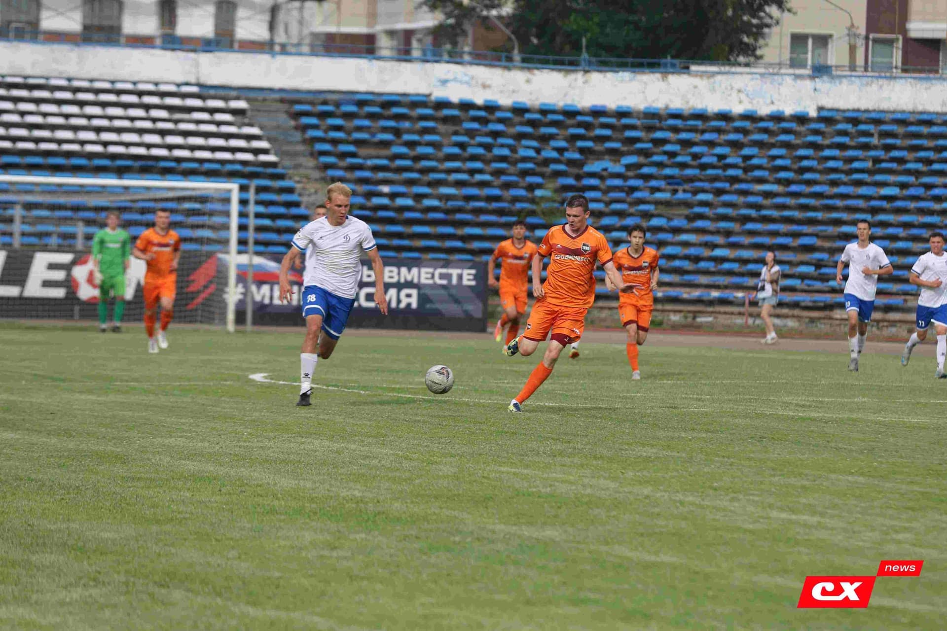 «Динамо-Барнаул-М» 1:3 «Темп». Кубок Сибири. 27.06.2025. Владимир Мартынов («CX News») — кадр 158