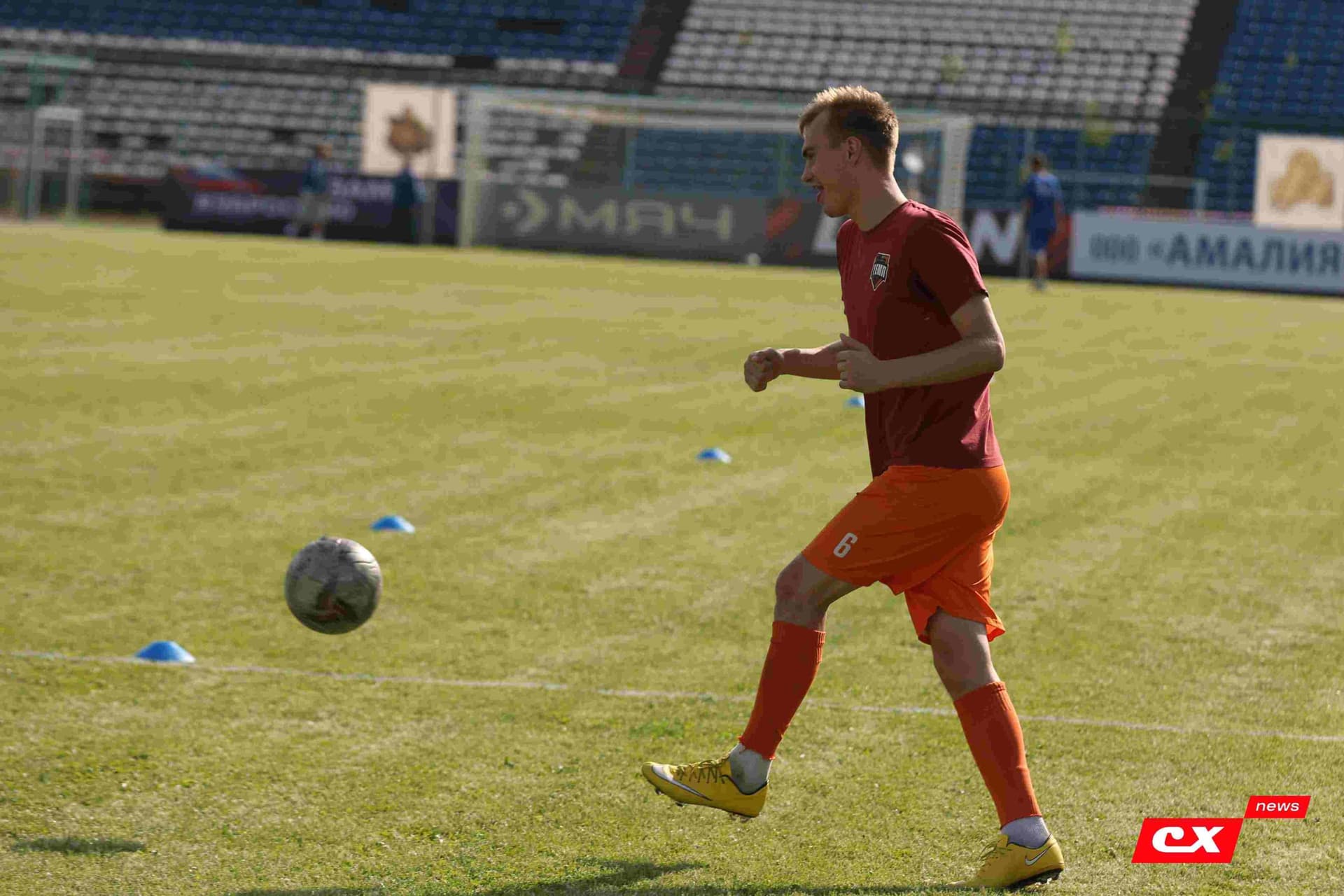 «Динамо-Барнаул-М» 1:3 «Темп». Кубок Сибири. 27.06.2025. Владимир Мартынов («CX News») — кадр 16