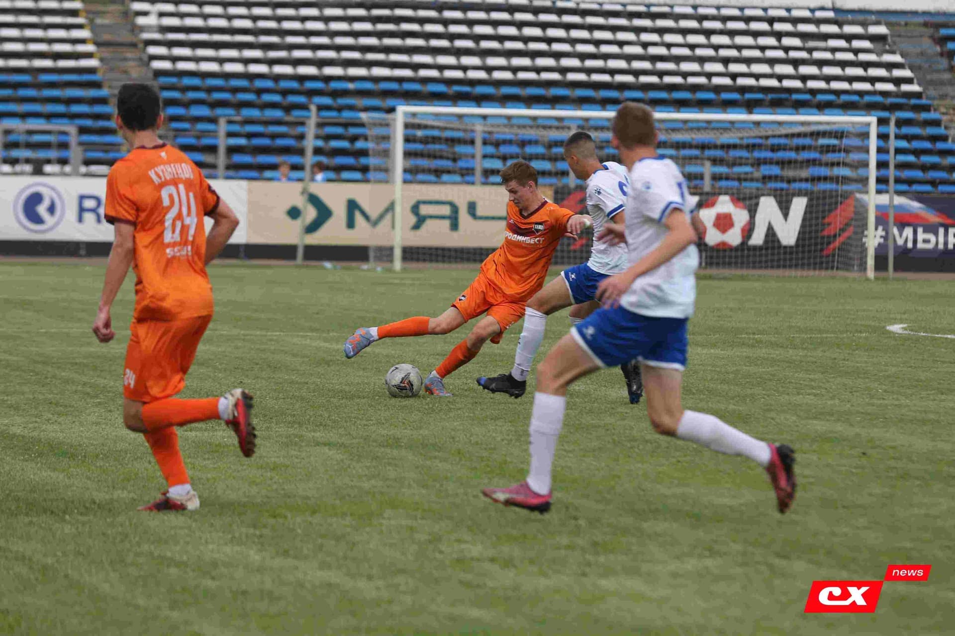 «Динамо-Барнаул-М» 1:3 «Темп». Кубок Сибири. 27.06.2025. Владимир Мартынов («CX News») — кадр 174