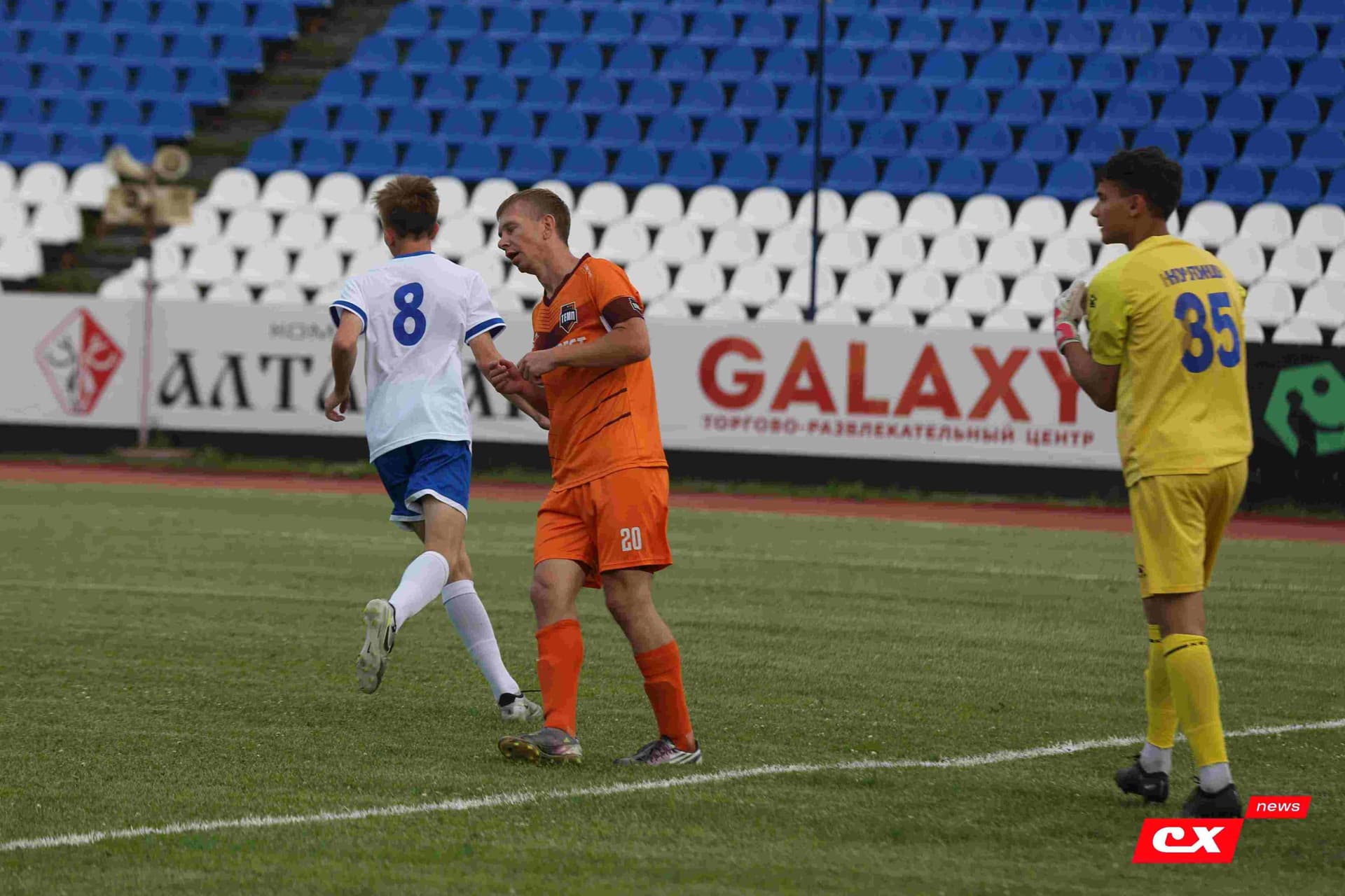 «Динамо-Барнаул-М» 1:3 «Темп». Кубок Сибири. 27.06.2025. Владимир Мартынов («CX News») — кадр 176