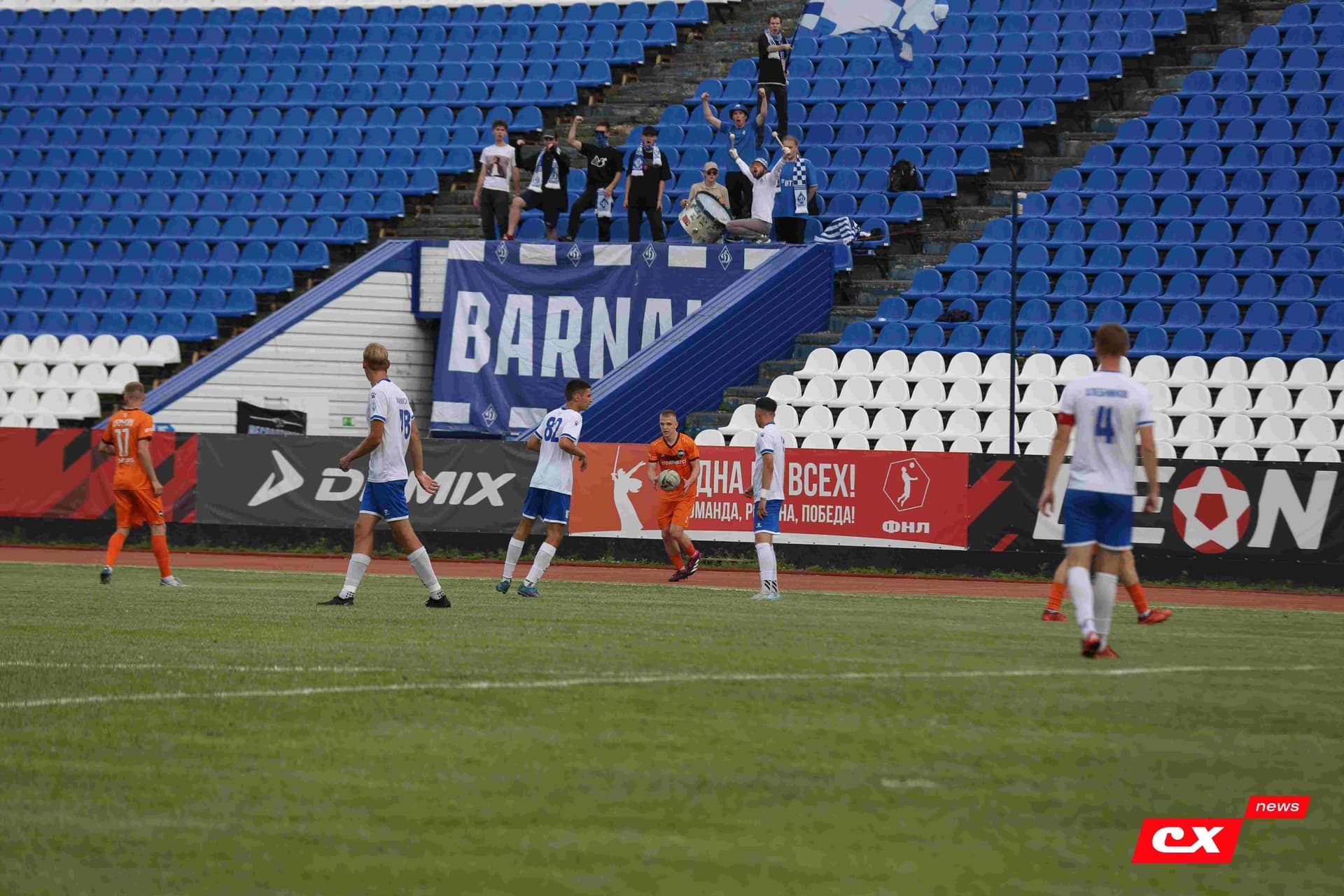 «Динамо-Барнаул-М» 1:3 «Темп». Кубок Сибири. 27.06.2025. Владимир Мартынов («CX News») — кадр 177