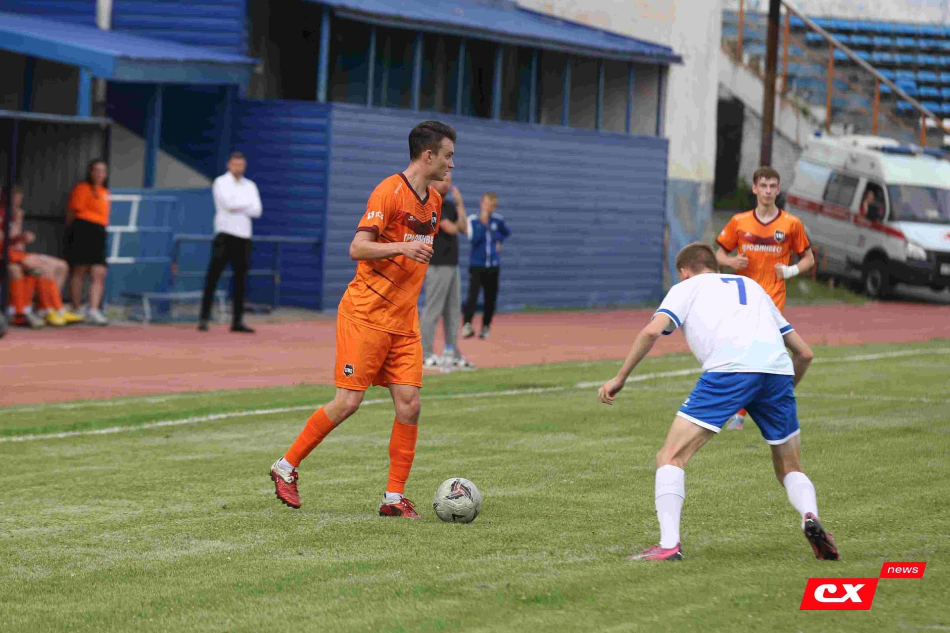 «Динамо-Барнаул-М» 1:3 «Темп». Кубок Сибири. 27.06.2025. Владимир Мартынов («CX News») — кадр 180
