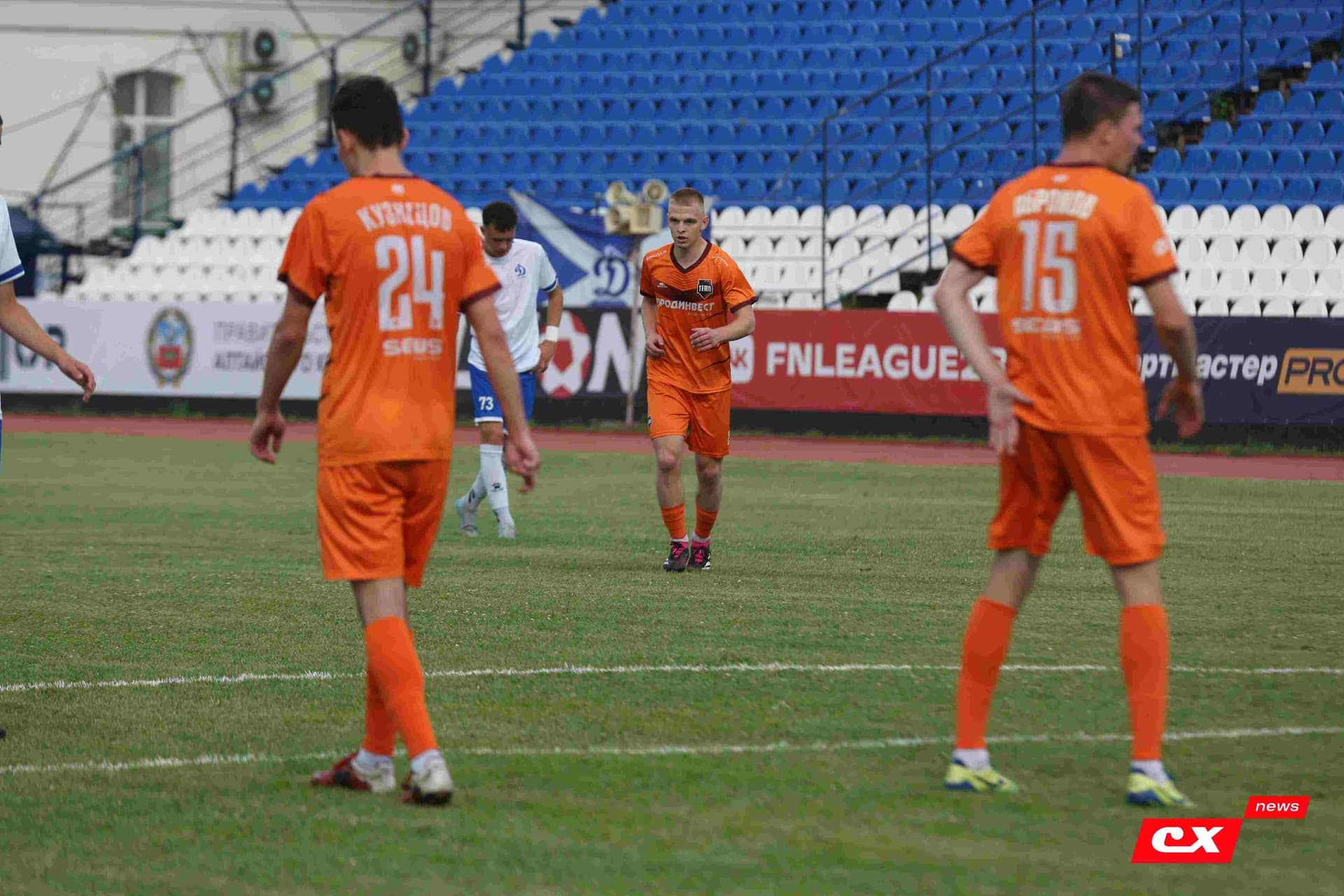 «Динамо-Барнаул-М» 1:3 «Темп». Кубок Сибири. 27.06.2025. Владимир Мартынов («CX News») — кадр 183