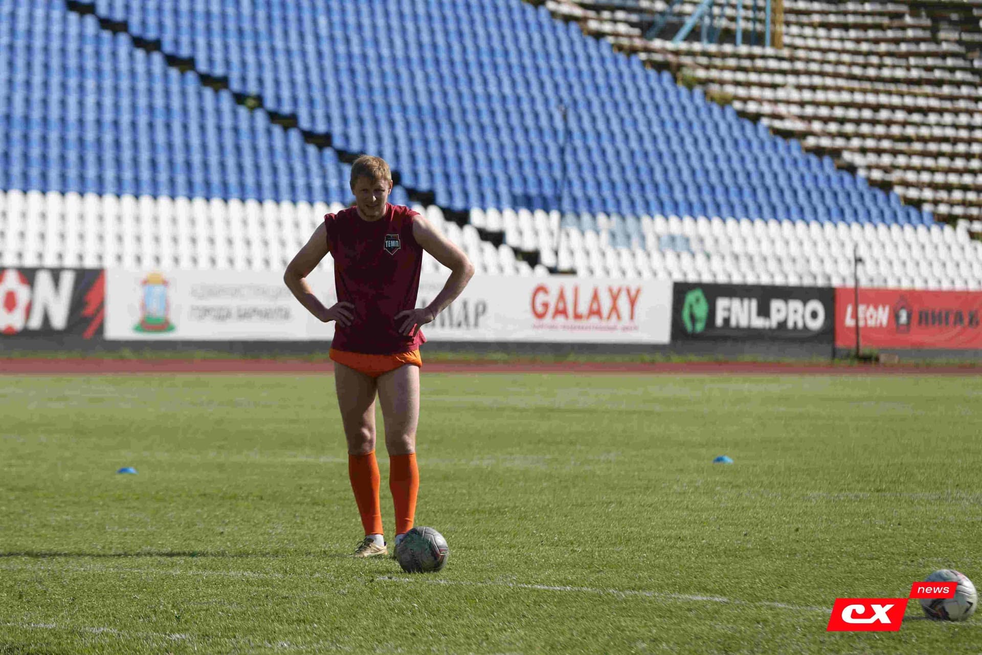 «Динамо-Барнаул-М» 1:3 «Темп». Кубок Сибири. 27.06.2025. Владимир Мартынов («CX News») — кадр 19