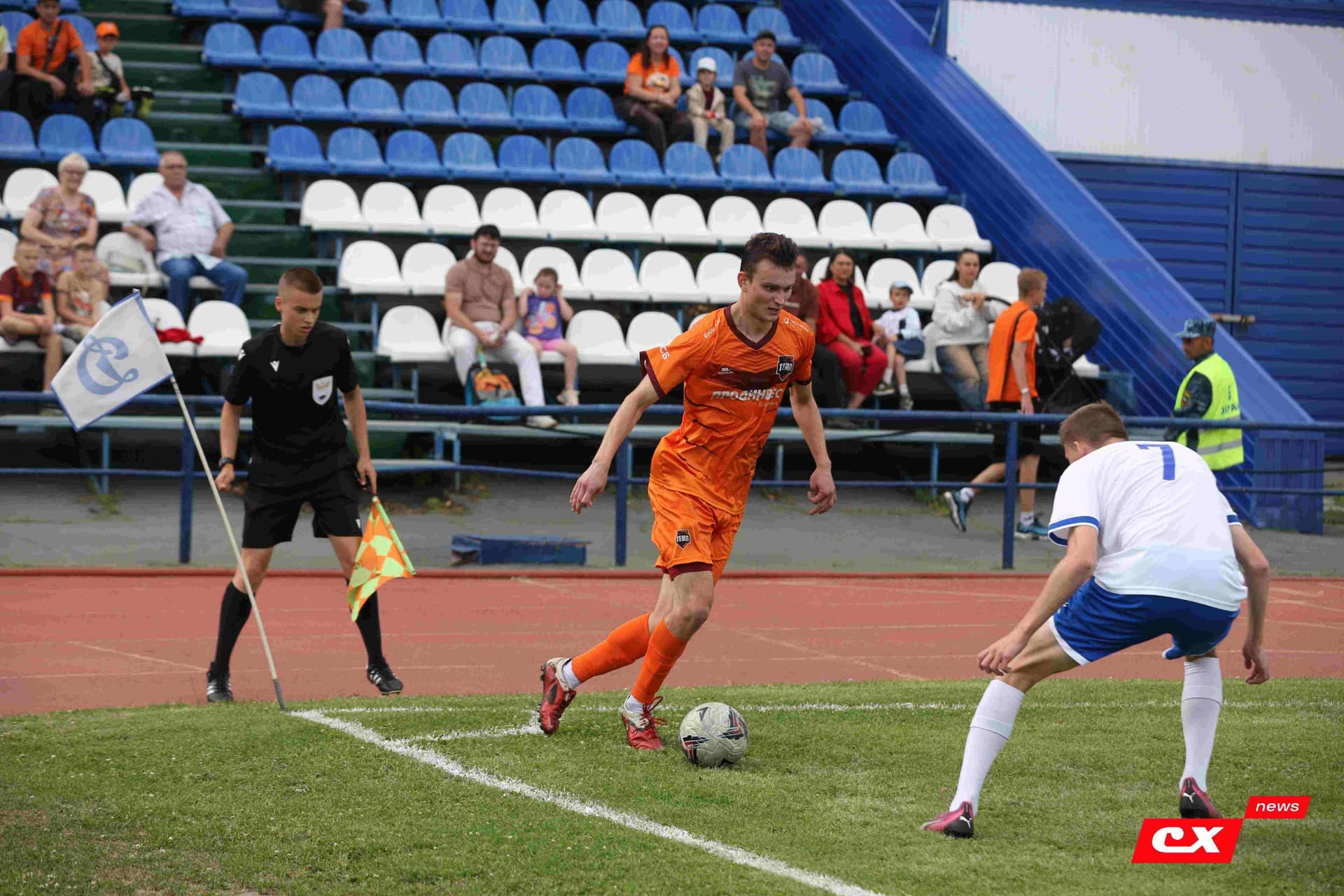 «Динамо-Барнаул-М» 1:3 «Темп». Кубок Сибири. 27.06.2025. Владимир Мартынов («CX News») — кадр 196