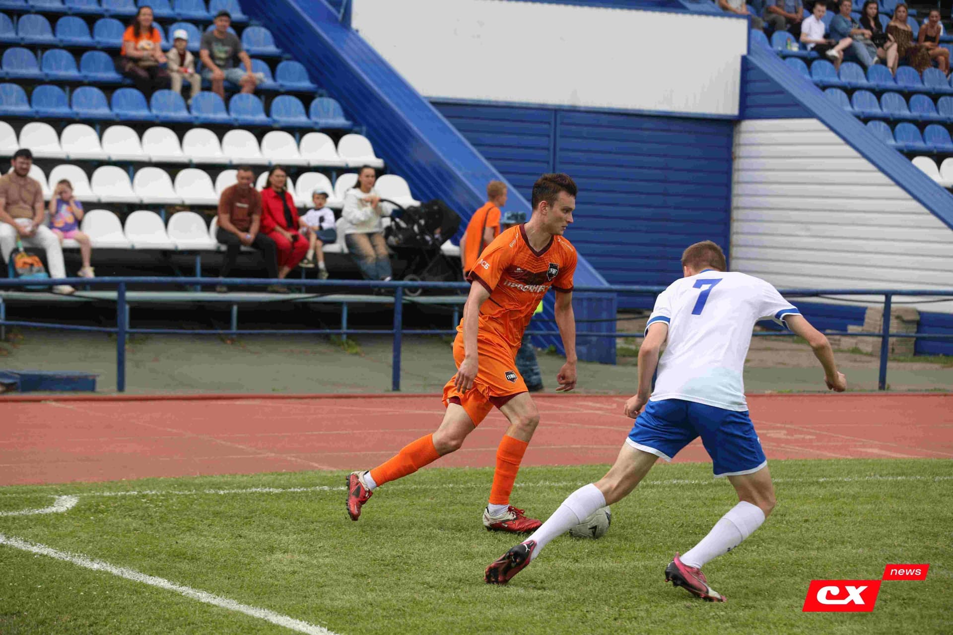 «Динамо-Барнаул-М» 1:3 «Темп». Кубок Сибири. 27.06.2025. Владимир Мартынов («CX News») — кадр 197