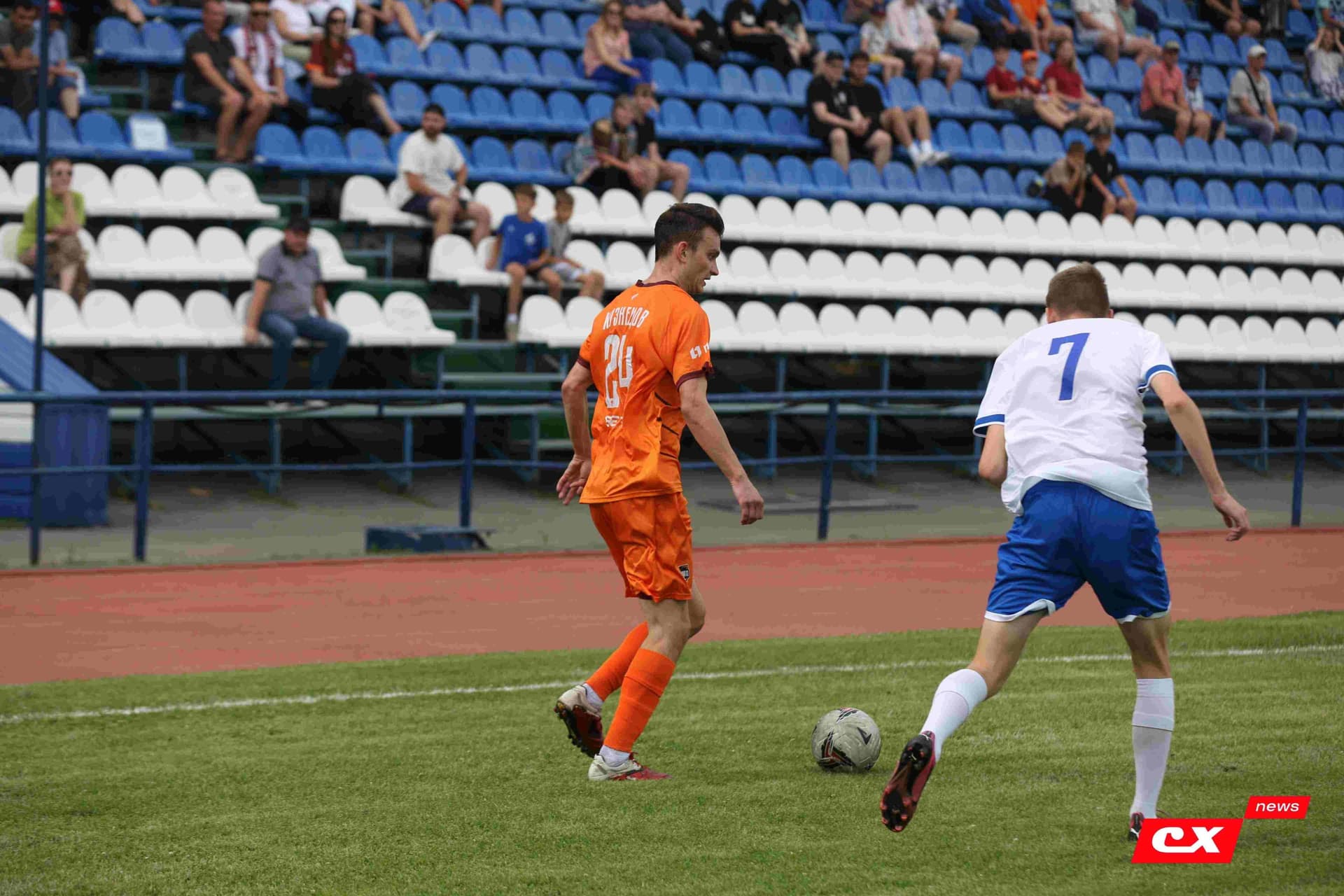 «Динамо-Барнаул-М» 1:3 «Темп». Кубок Сибири. 27.06.2025. Владимир Мартынов («CX News») — кадр 198