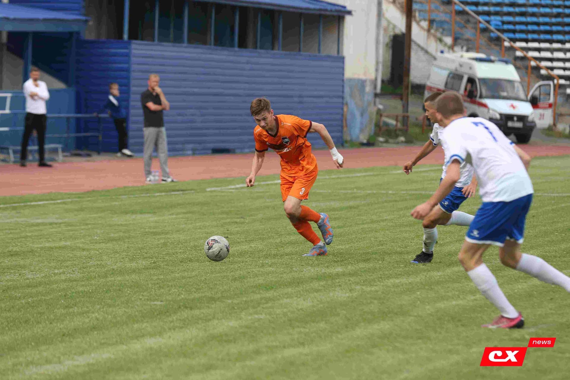 «Динамо-Барнаул-М» 1:3 «Темп». Кубок Сибири. 27.06.2025. Владимир Мартынов («CX News») — кадр 203