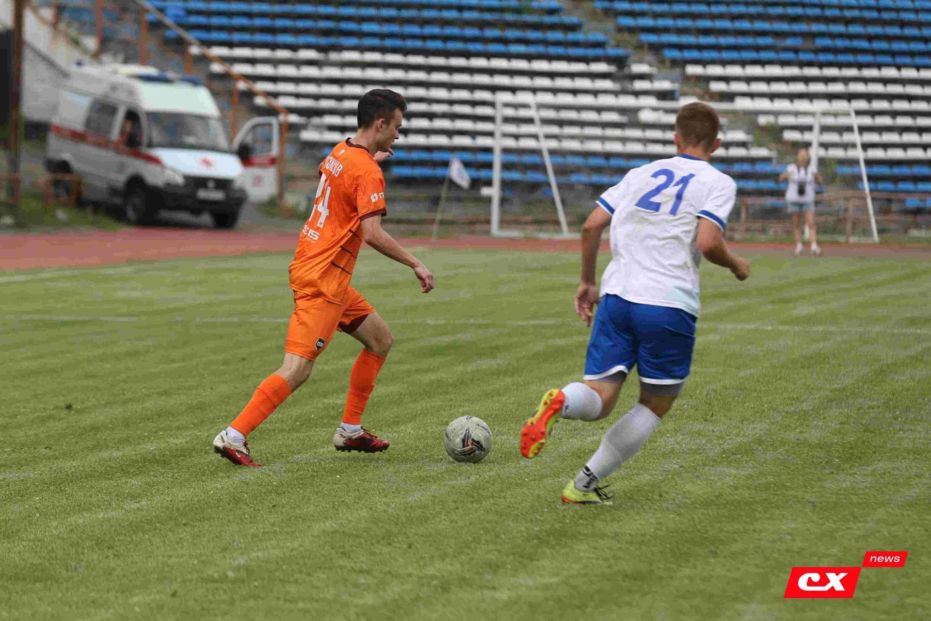 «Динамо-Барнаул-М» 1:3 «Темп». Кубок Сибири. 27.06.2025. Владимир Мартынов («CX News») — кадр 205