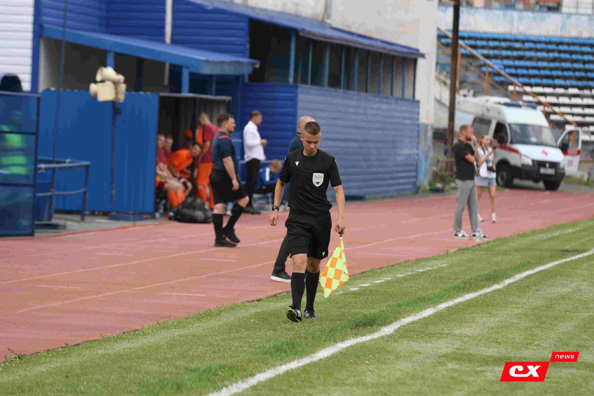 «Динамо-Барнаул-М» 1:3 «Темп». Кубок Сибири. 27.06.2025. Владимир Мартынов («CX News») — кадр 236