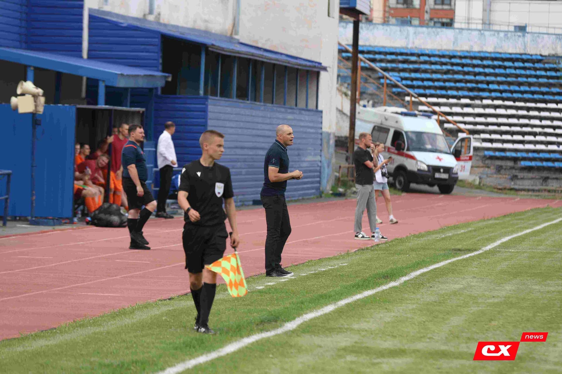 «Динамо-Барнаул-М» 1:3 «Темп». Кубок Сибири. 27.06.2025. Владимир Мартынов («CX News») — кадр 237