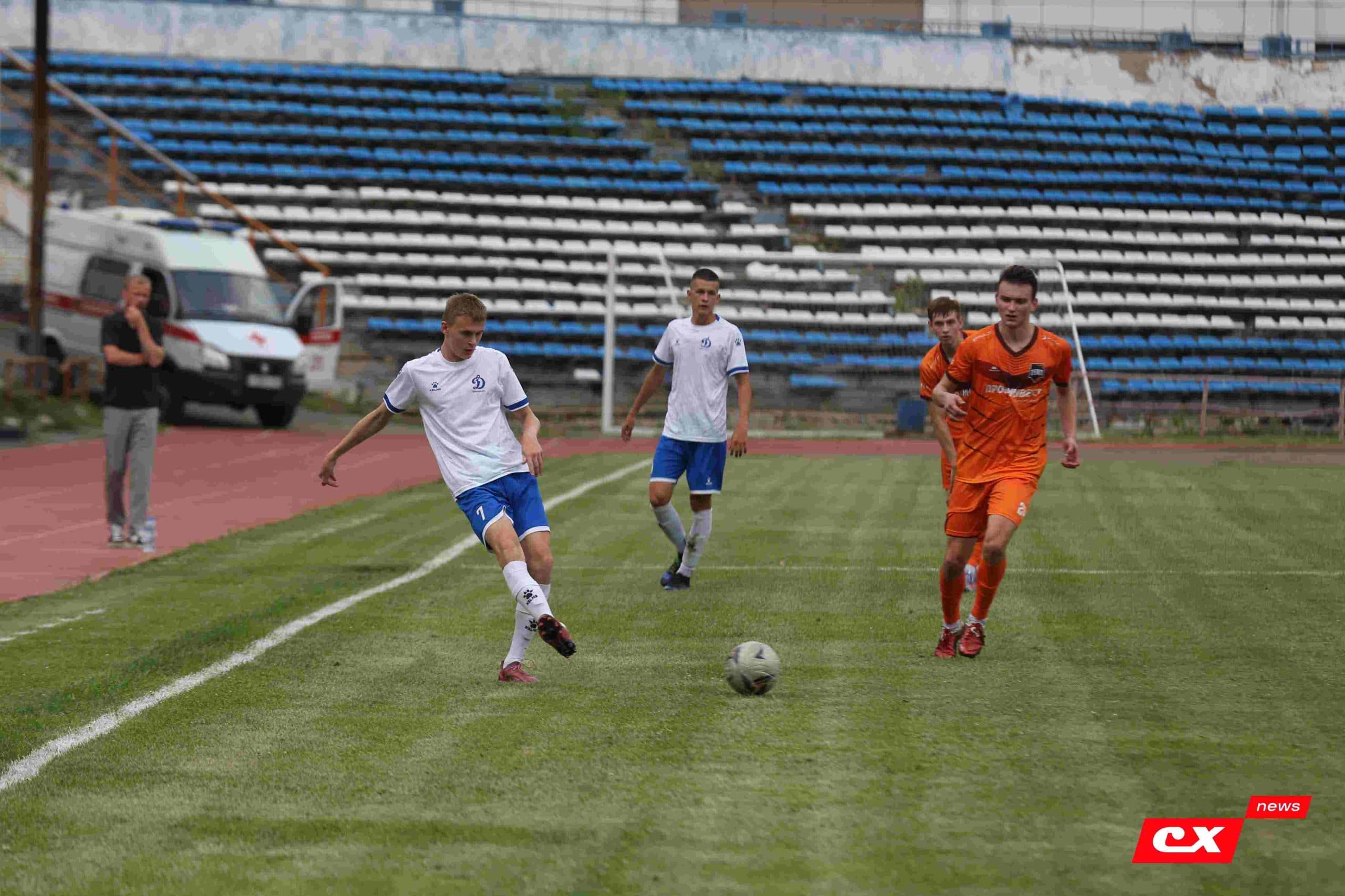 «Динамо-Барнаул-М» 1:3 «Темп». Кубок Сибири. 27.06.2025. Владимир Мартынов («CX News») — кадр 258