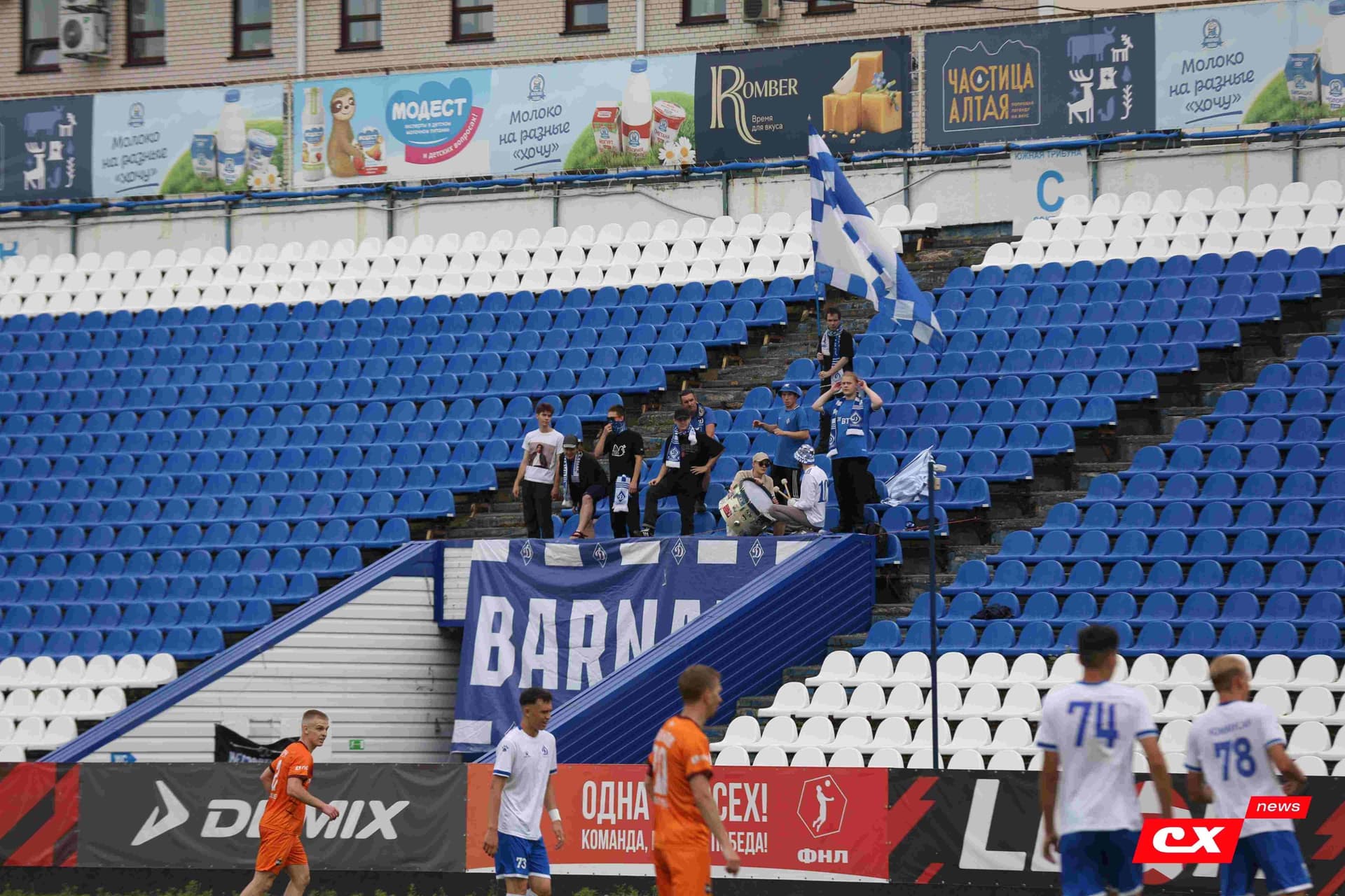 «Динамо-Барнаул-М» 1:3 «Темп». Кубок Сибири. 27.06.2025. Владимир Мартынов («CX News») — кадр 279