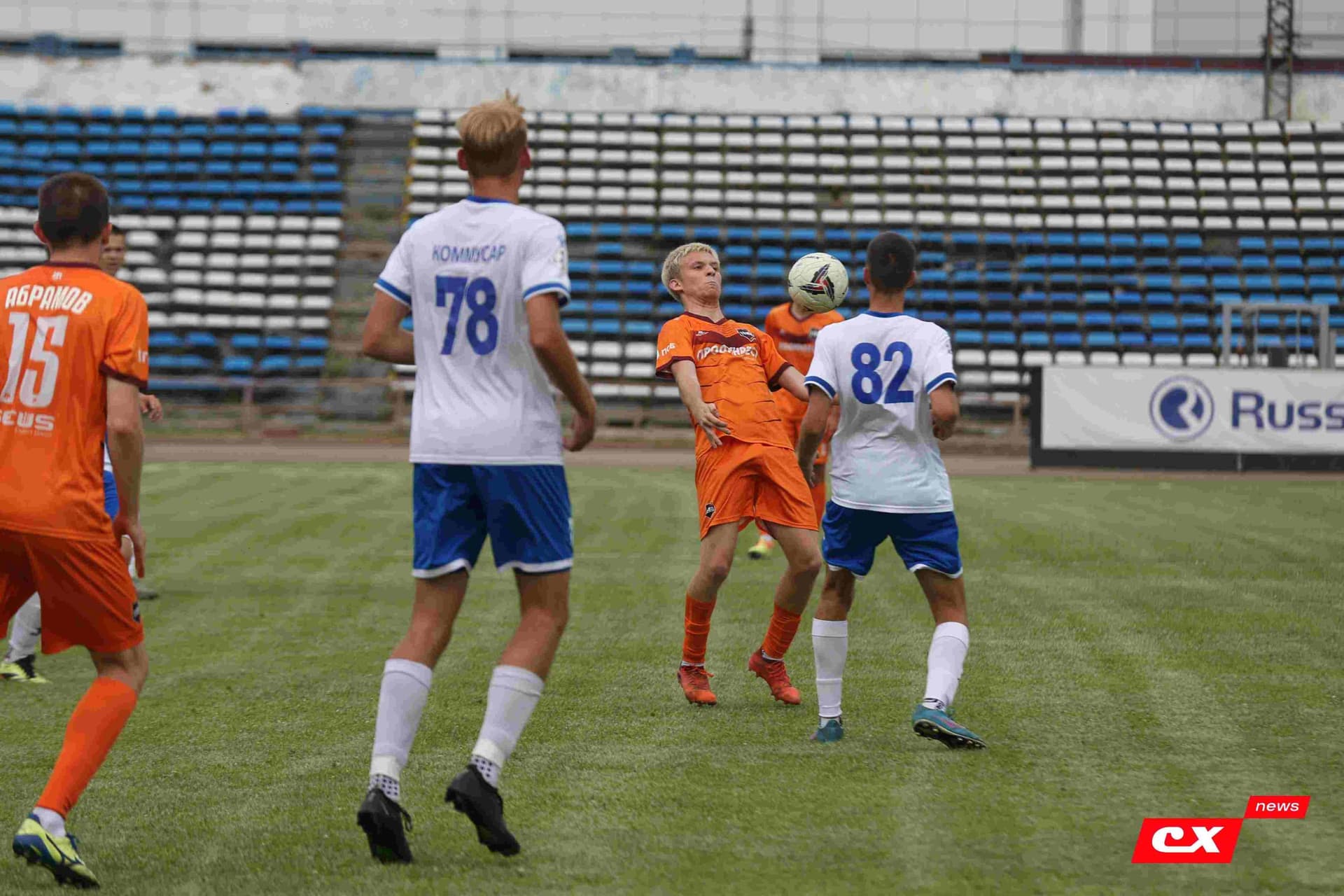 «Динамо-Барнаул-М» 1:3 «Темп». Кубок Сибири. 27.06.2025. Владимир Мартынов («CX News») — кадр 283