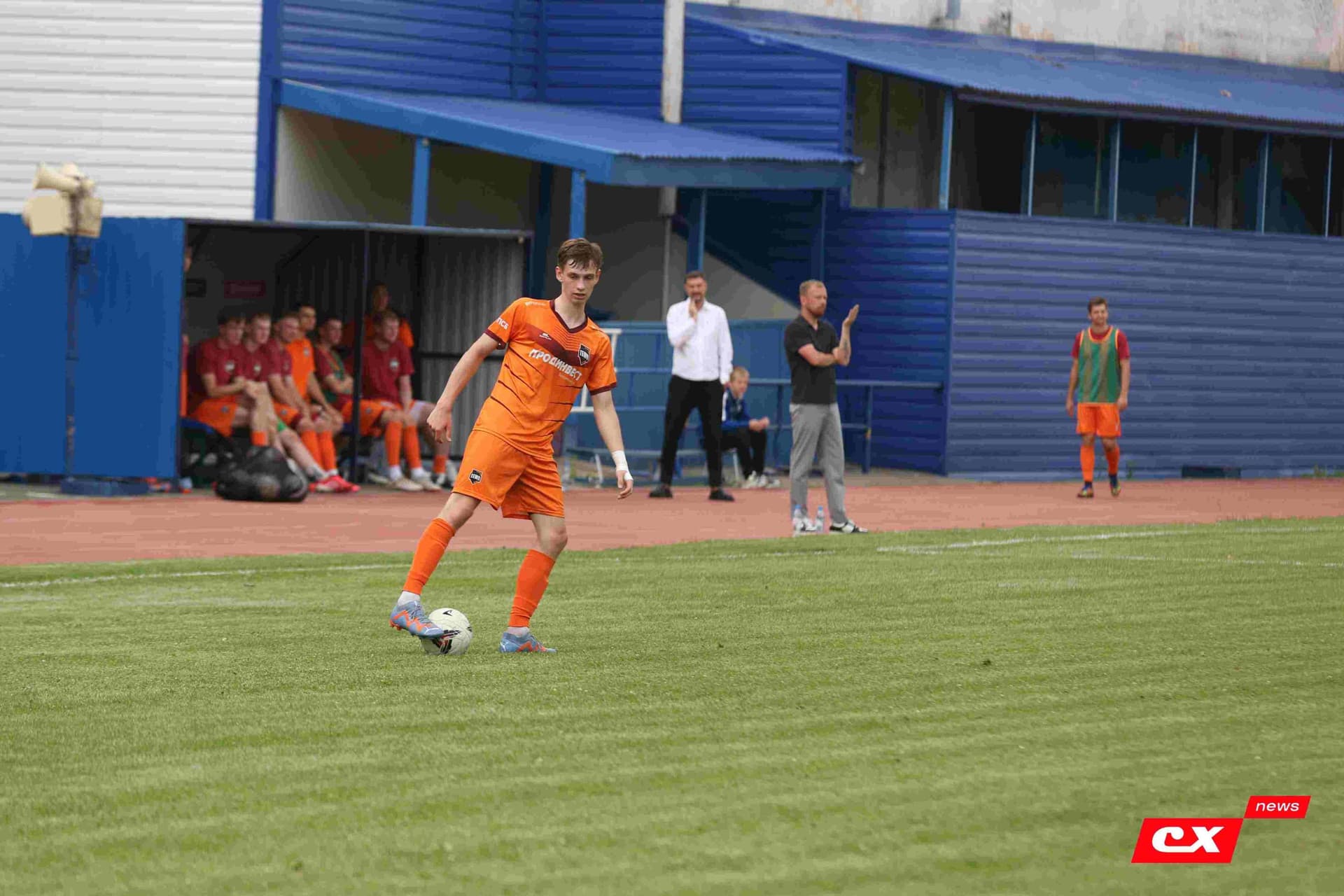 «Динамо-Барнаул-М» 1:3 «Темп». Кубок Сибири. 27.06.2025. Владимир Мартынов («CX News») — кадр 297