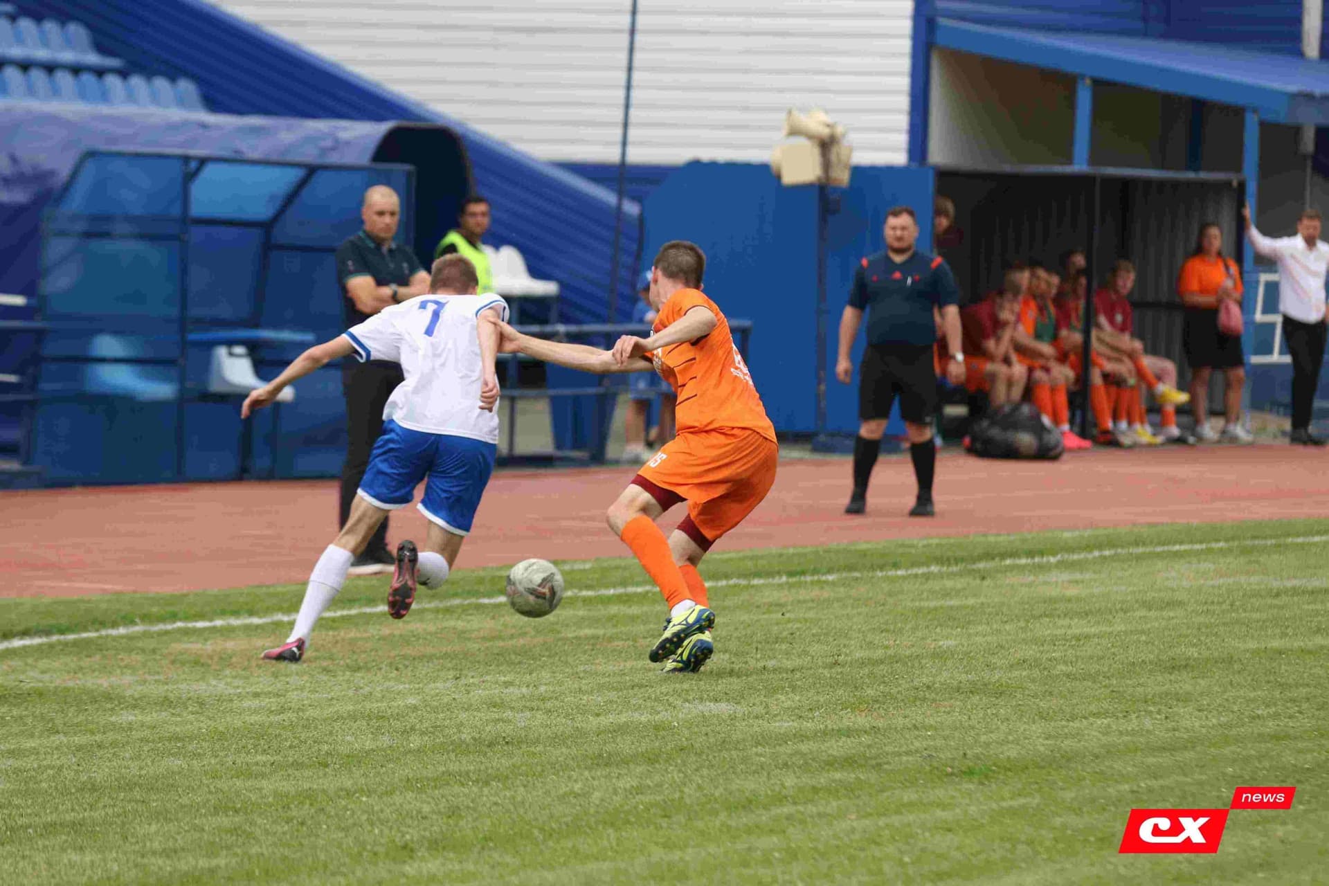 «Динамо-Барнаул-М» 1:3 «Темп». Кубок Сибири. 27.06.2025. Владимир Мартынов («CX News») — кадр 311