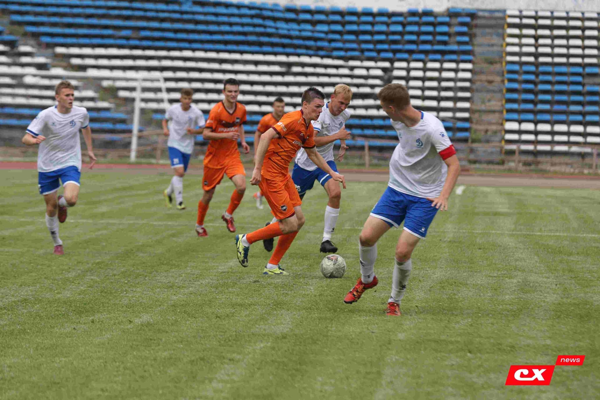 «Динамо-Барнаул-М» 1:3 «Темп». Кубок Сибири. 27.06.2025. Владимир Мартынов («CX News») — кадр 312