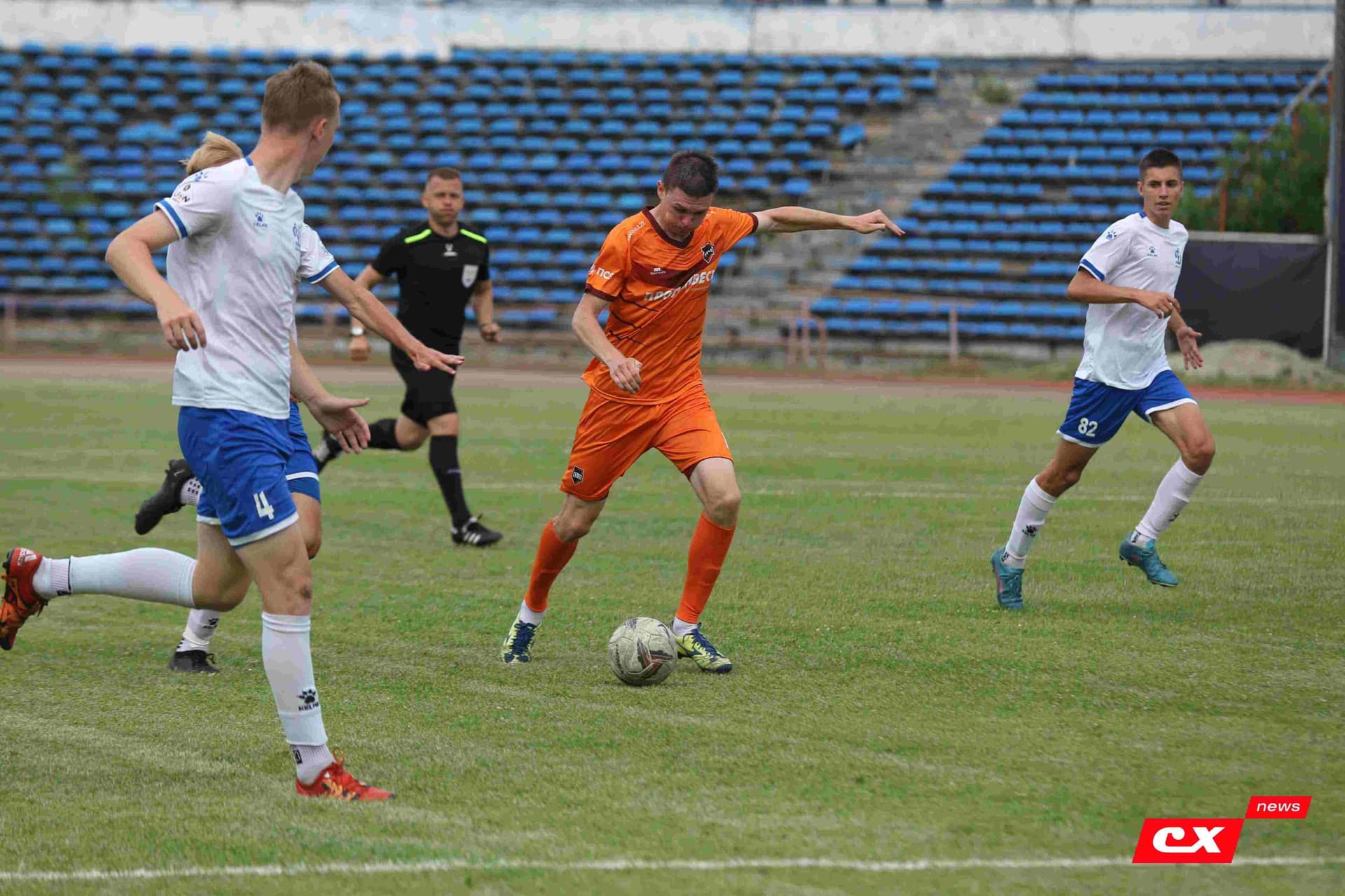 «Динамо-Барнаул-М» 1:3 «Темп». Кубок Сибири. 27.06.2025. Владимир Мартынов («CX News») — кадр 314