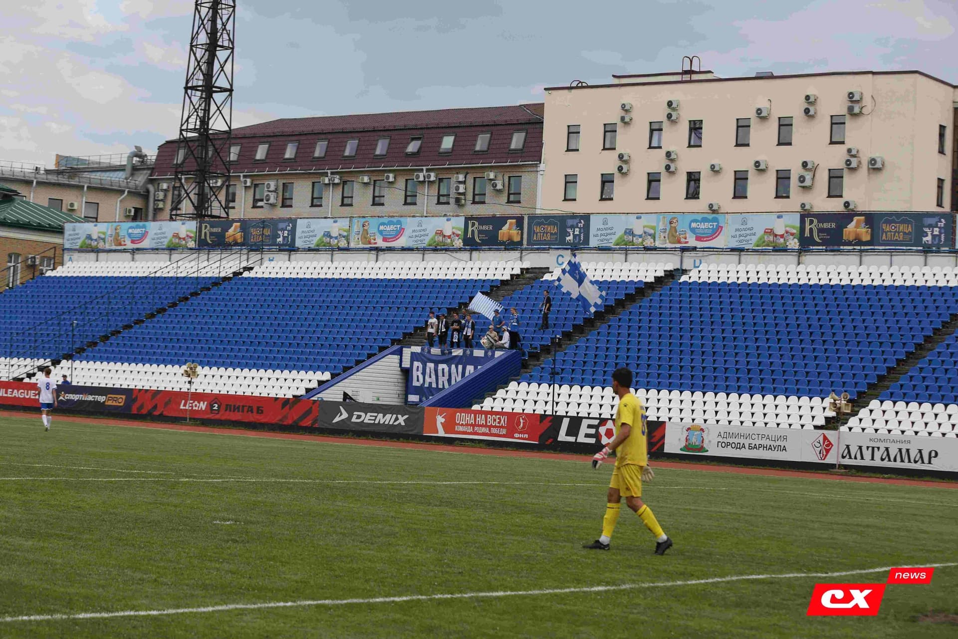 «Динамо-Барнаул-М» 1:3 «Темп». Кубок Сибири. 27.06.2025. Владимир Мартынов («CX News») — кадр 318