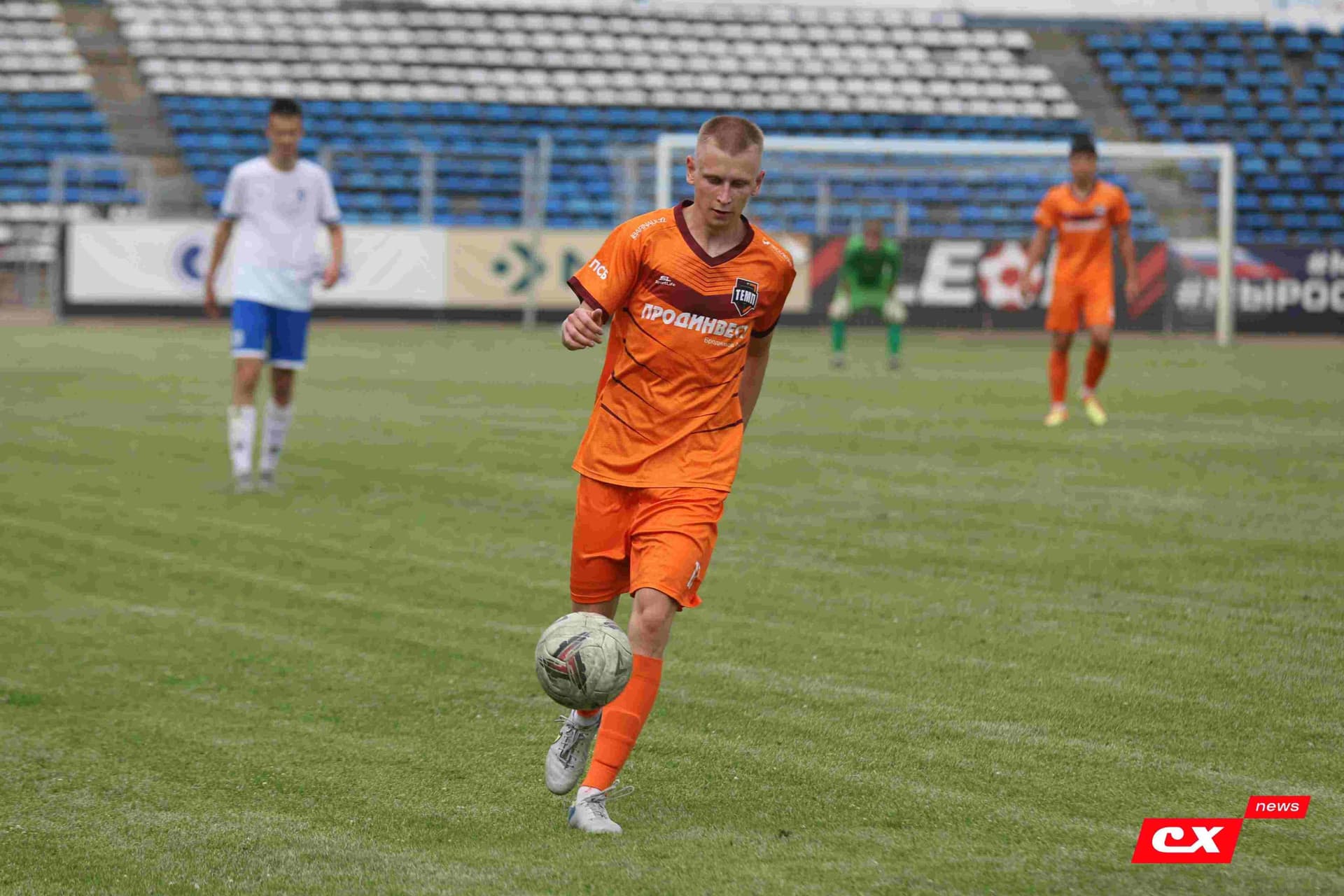 «Динамо-Барнаул-М» 1:3 «Темп». Кубок Сибири. 27.06.2025. Владимир Мартынов («CX News») — кадр 337