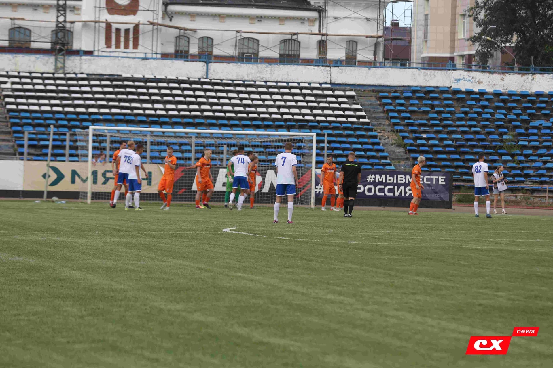 «Динамо-Барнаул-М» 1:3 «Темп». Кубок Сибири. 27.06.2025. Владимир Мартынов («CX News») — кадр 88