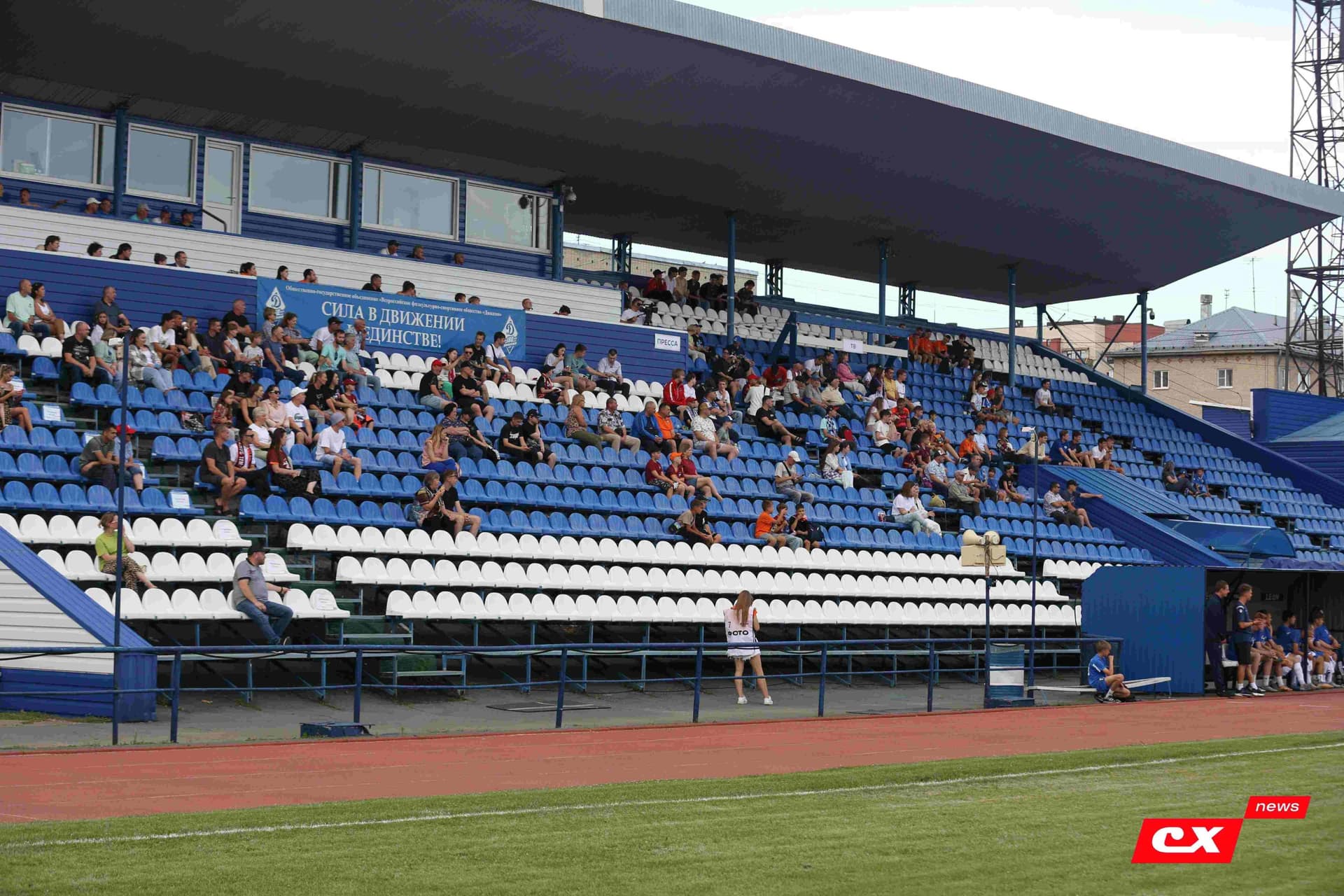 «Динамо-Барнаул-М» 1:3 «Темп». Кубок Сибири. 27.06.2025. Владимир Мартынов («CX News») — кадр 97