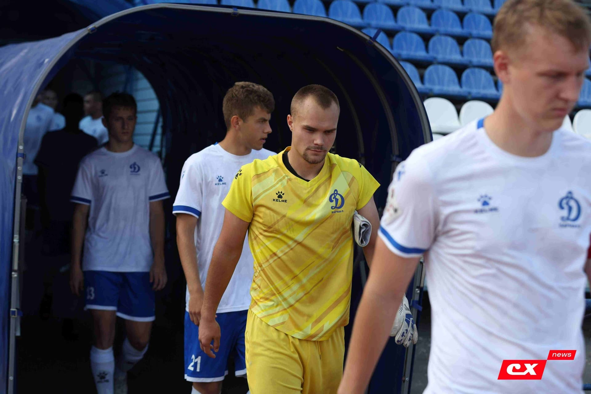 «Динамо-Барнаул-М» 1:2 «Темп». Третья лига. 12.07.2025. Владимир Мартынов («CX News») — кадр 100