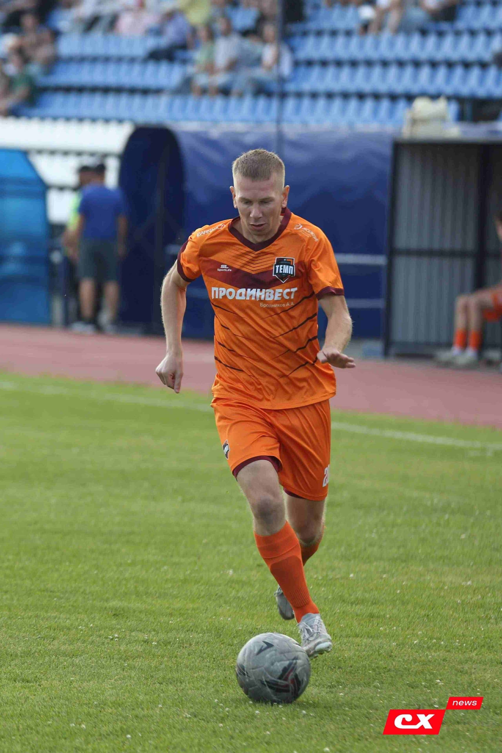 «Динамо-Барнаул-М» 1:2 «Темп». Третья лига. 12.07.2025. Владимир Мартынов («CX News») — кадр 133