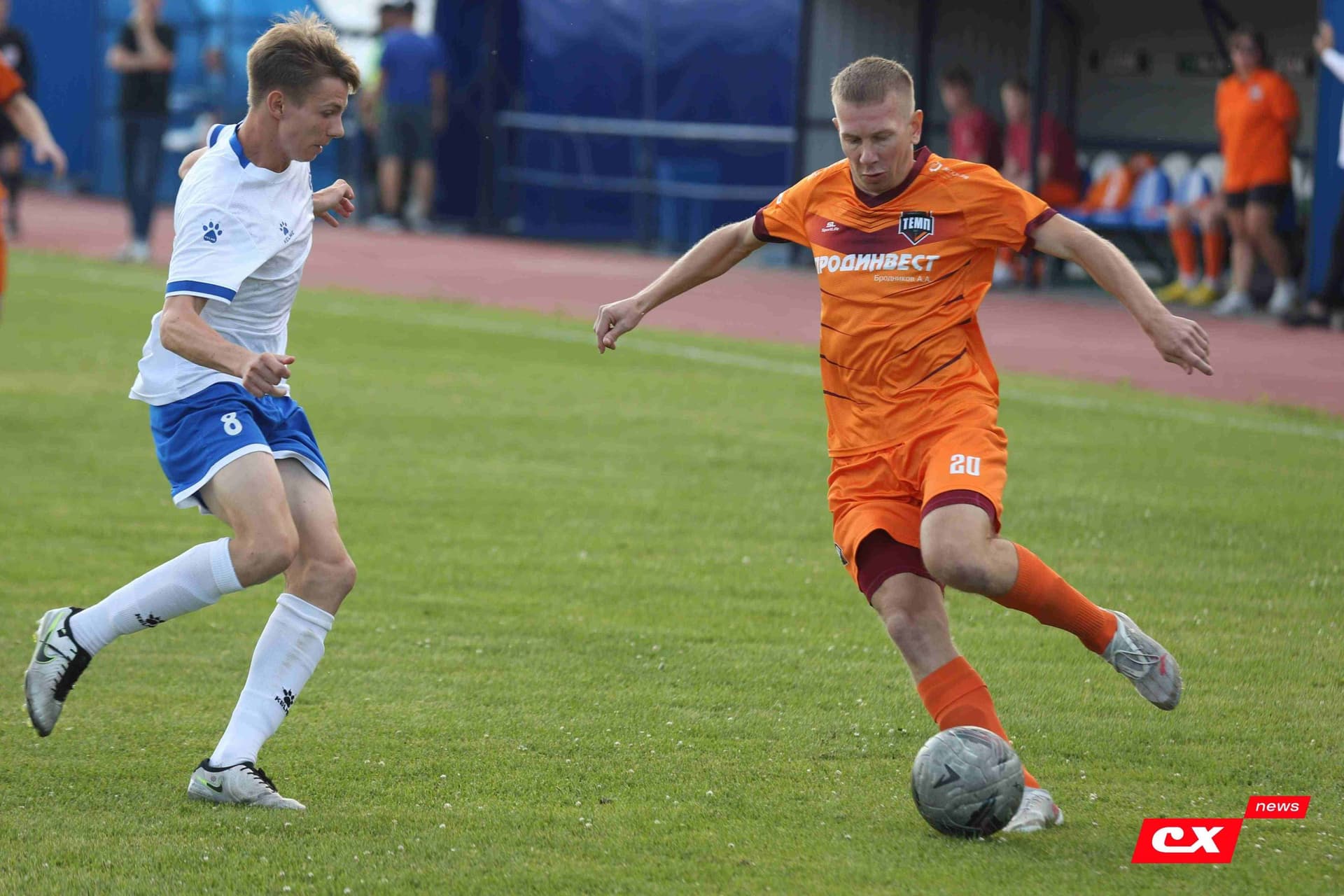 «Динамо-Барнаул-М» 1:2 «Темп». Третья лига. 12.07.2025. Владимир Мартынов («CX News») — кадр 134