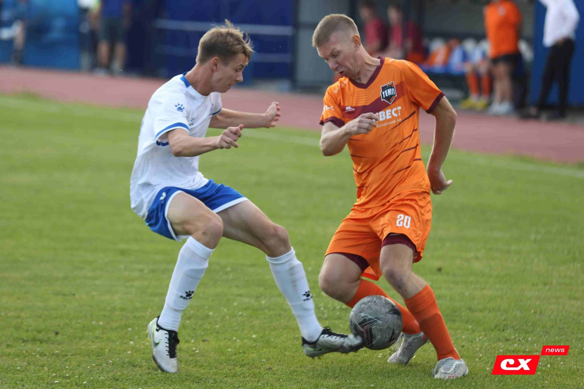 «Динамо-Барнаул-М» 1:2 «Темп». Третья лига. 12.07.2025. Владимир Мартынов («CX News») — кадр 135